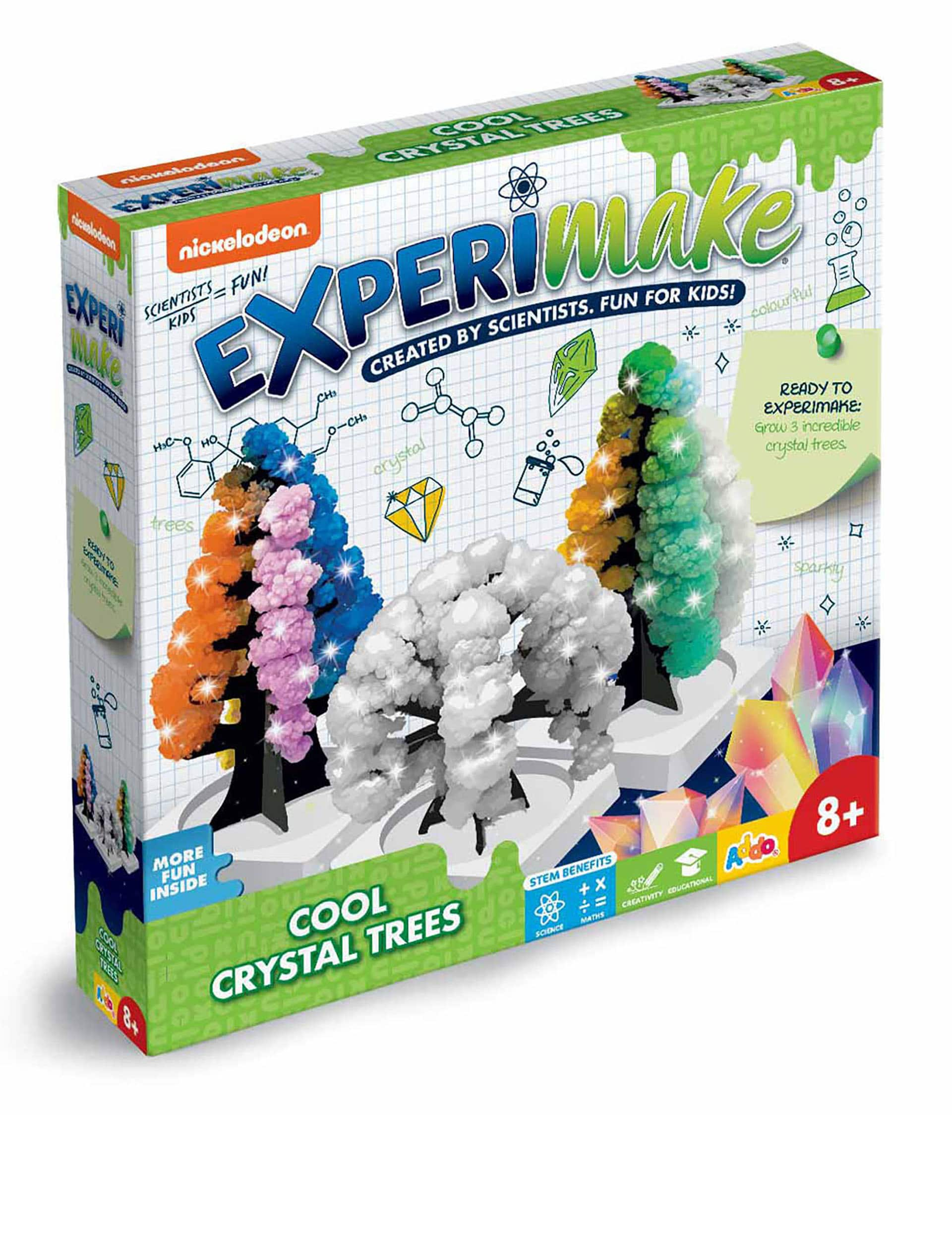 Nickelodeon Experimake Cool Crystal Trees (8+ Yrs)