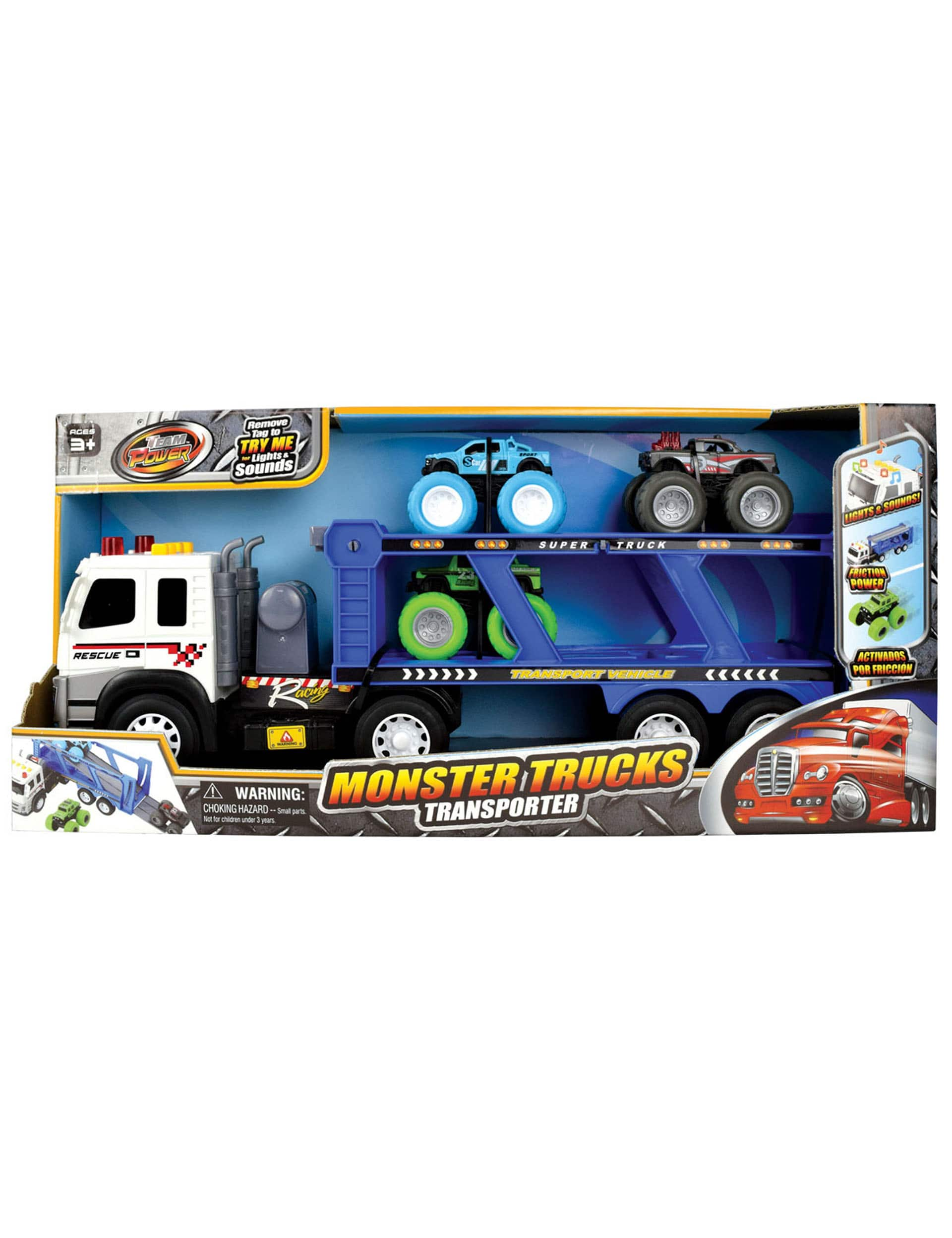 Team Power Monster Truck Hauler (3+ Yrs)