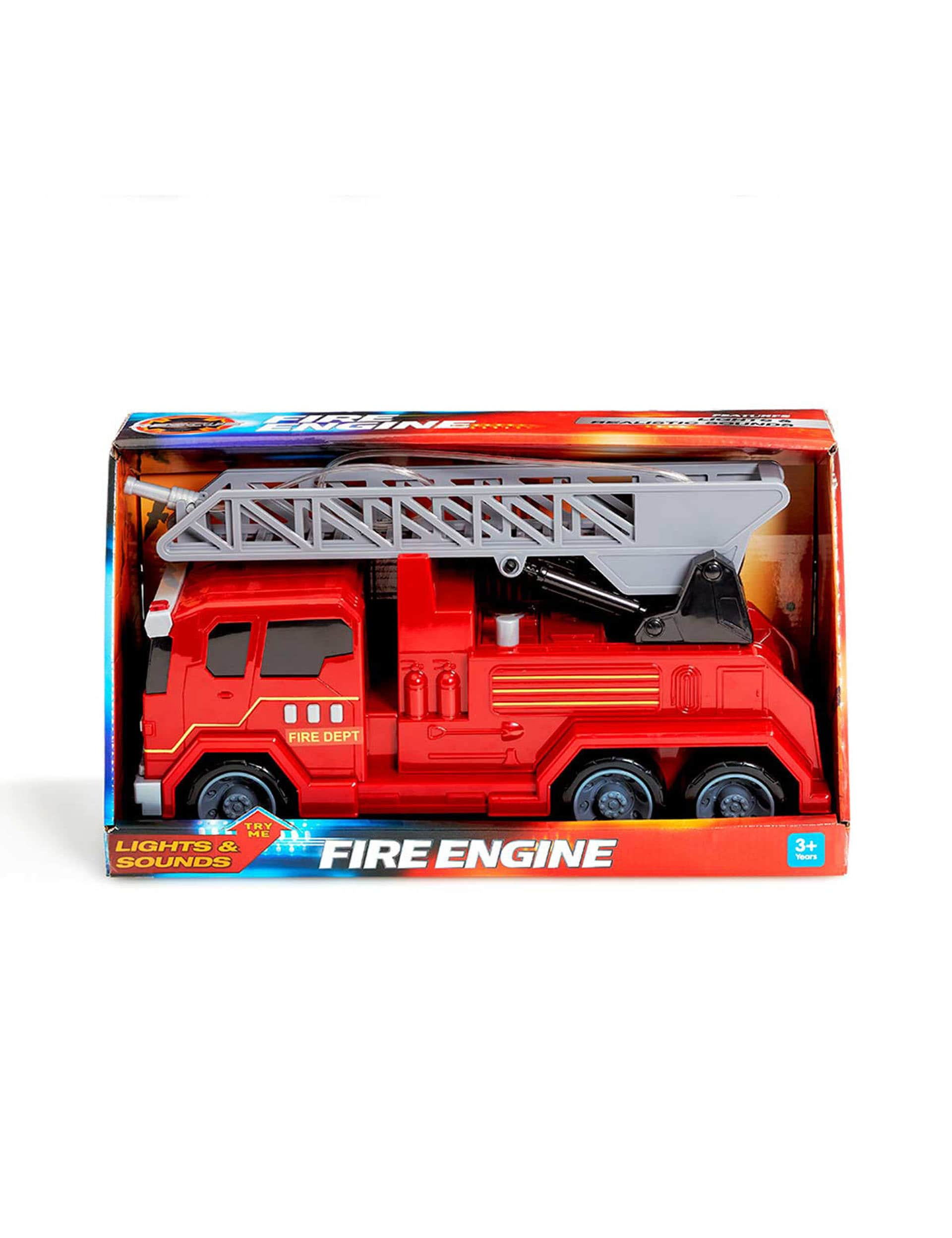 Addo Friction Lights & Sounds Fire Truck (3+ Yrs)