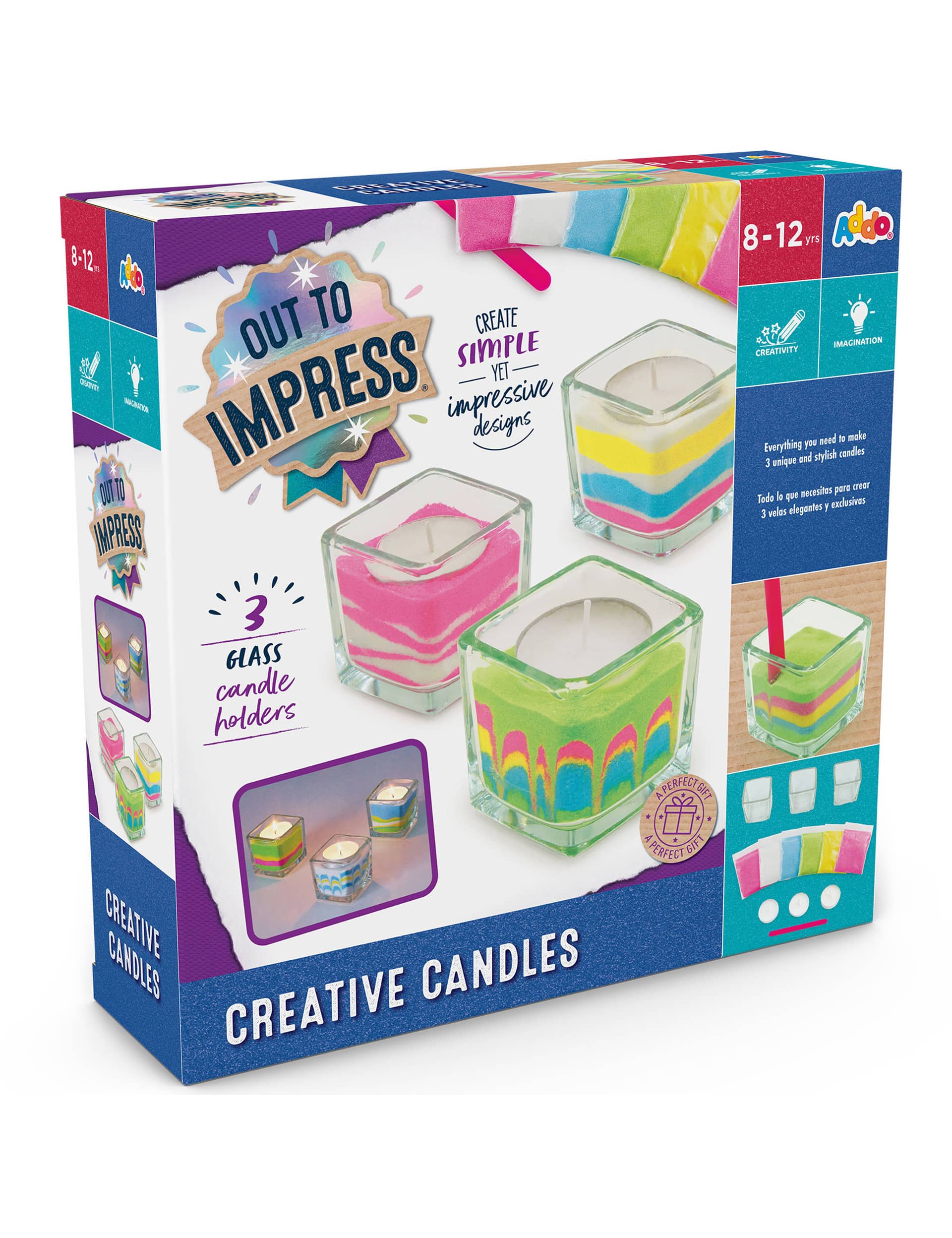 Out To Impress Creative Candles Set (8+ Yrs)