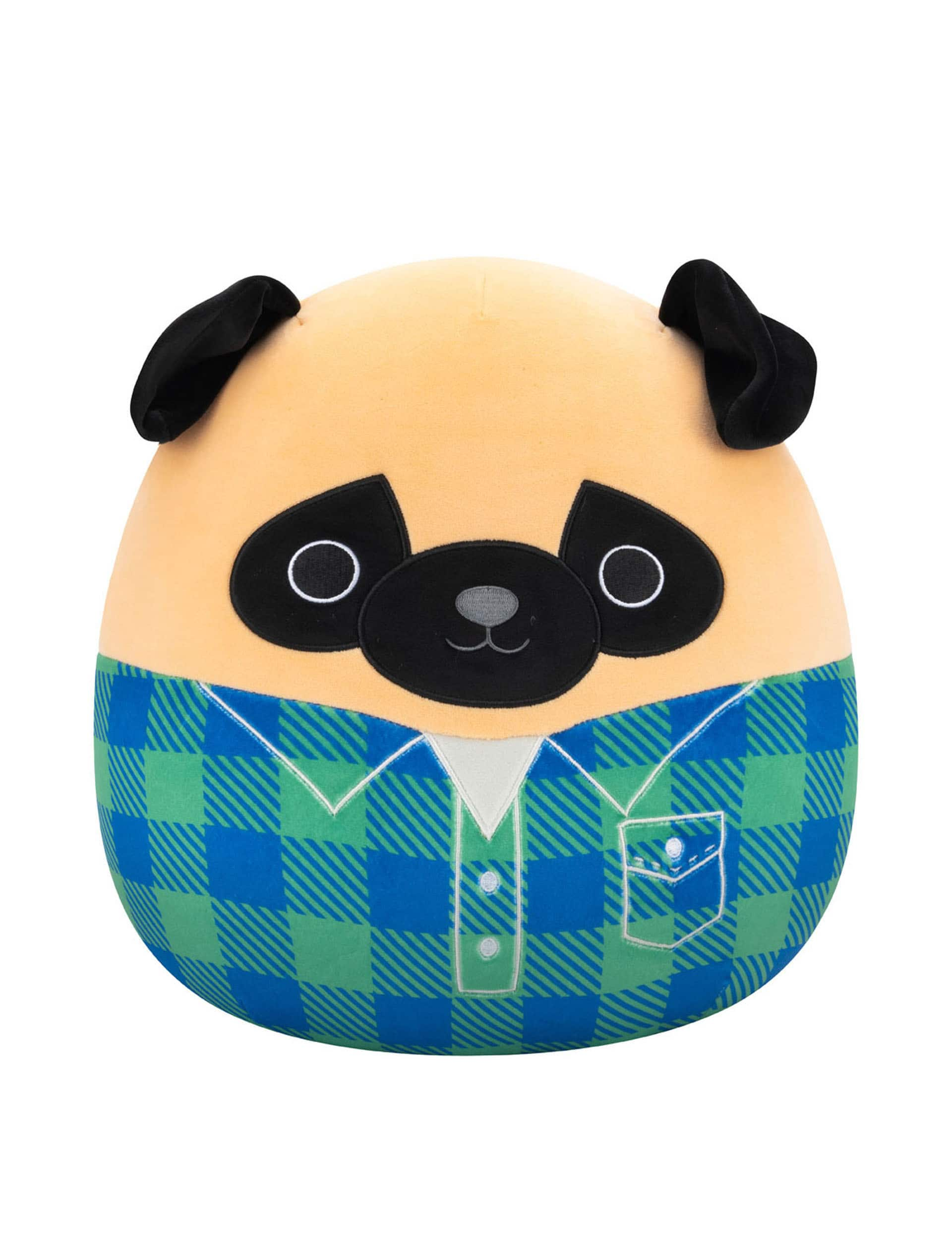 Squishmallows Prince the Brown Pug Plushie (0+ Yrs)