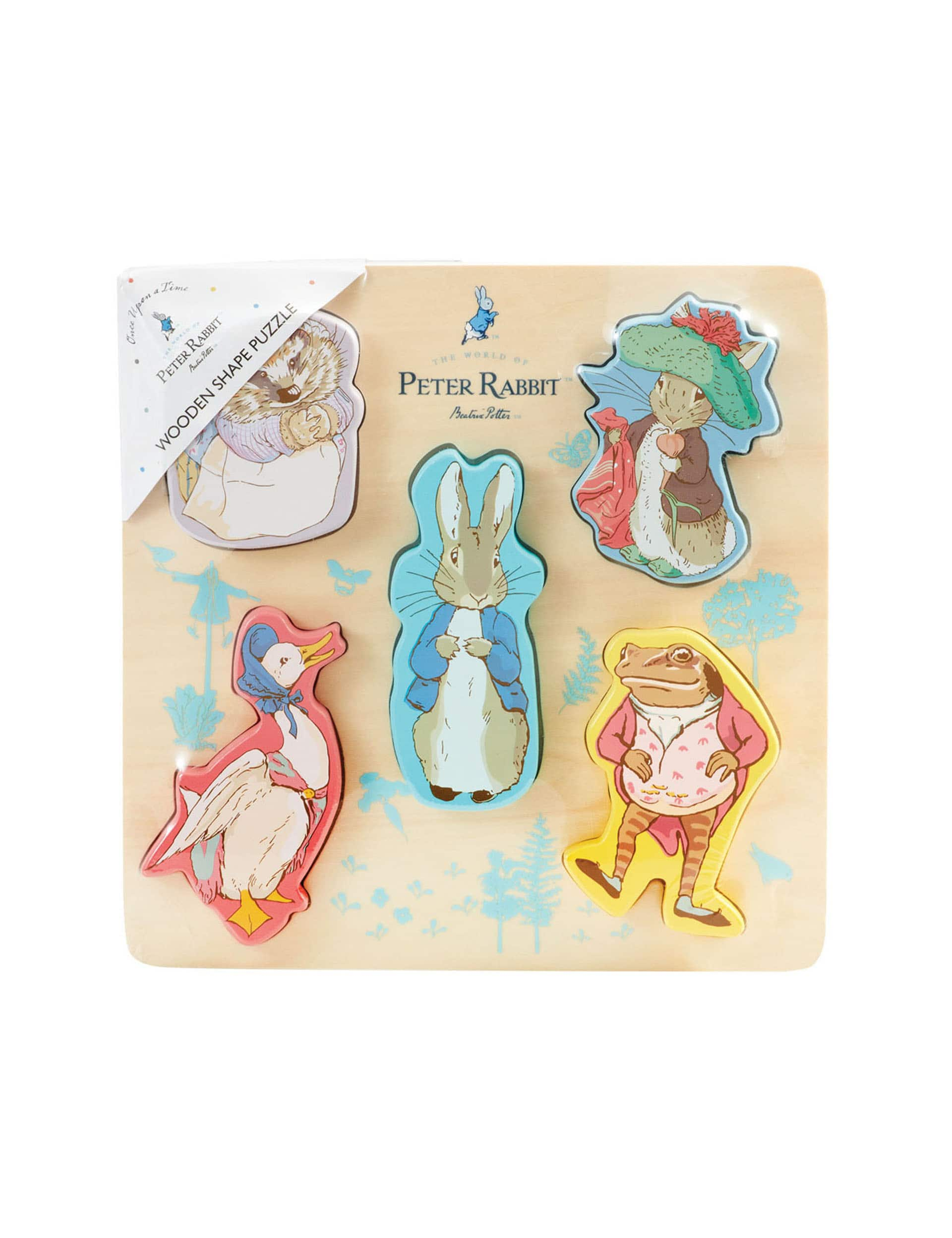 Peter Rabbit Wooden Shape Puzzle (1-3 Yrs)