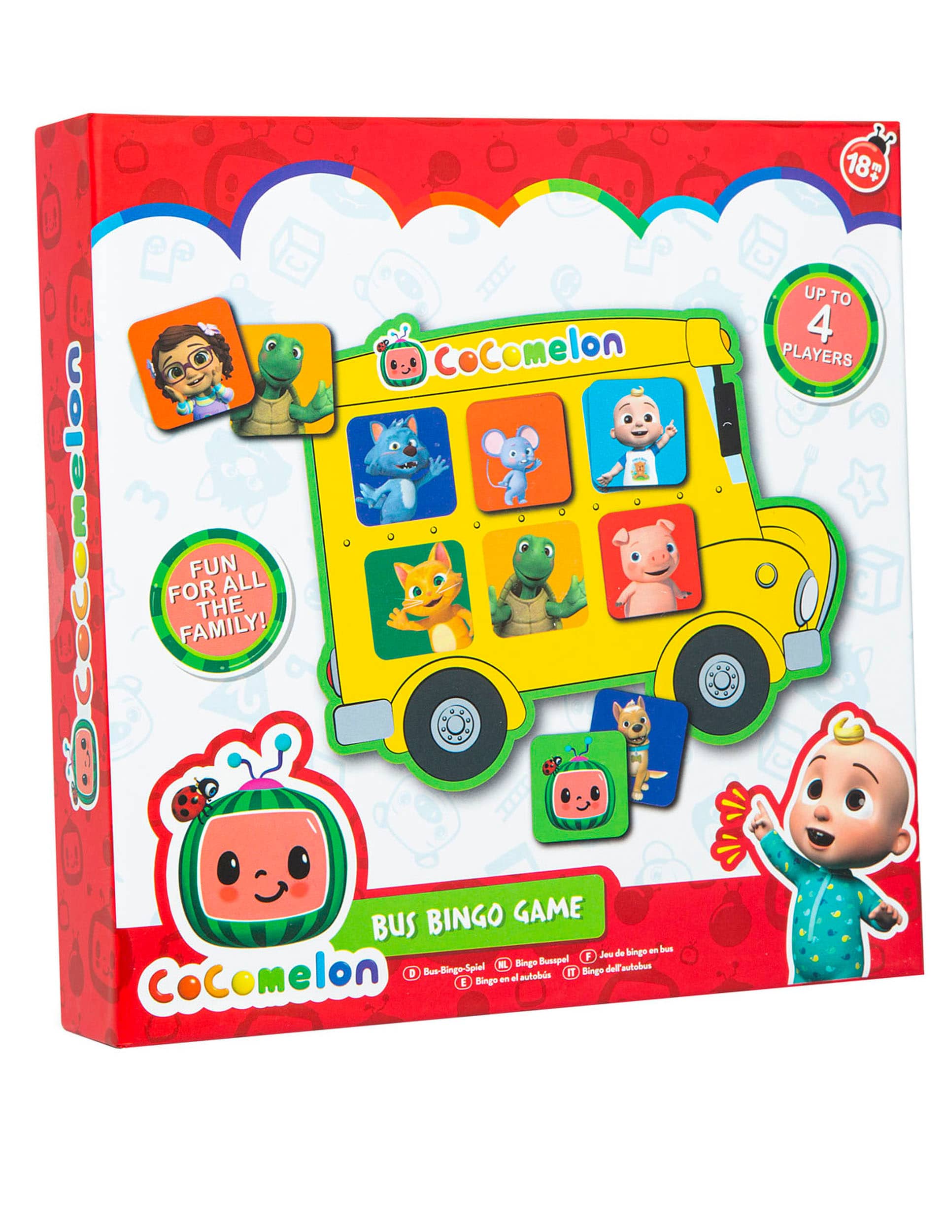 CocoMelon School Bus Bingo Game (18+ Mths)