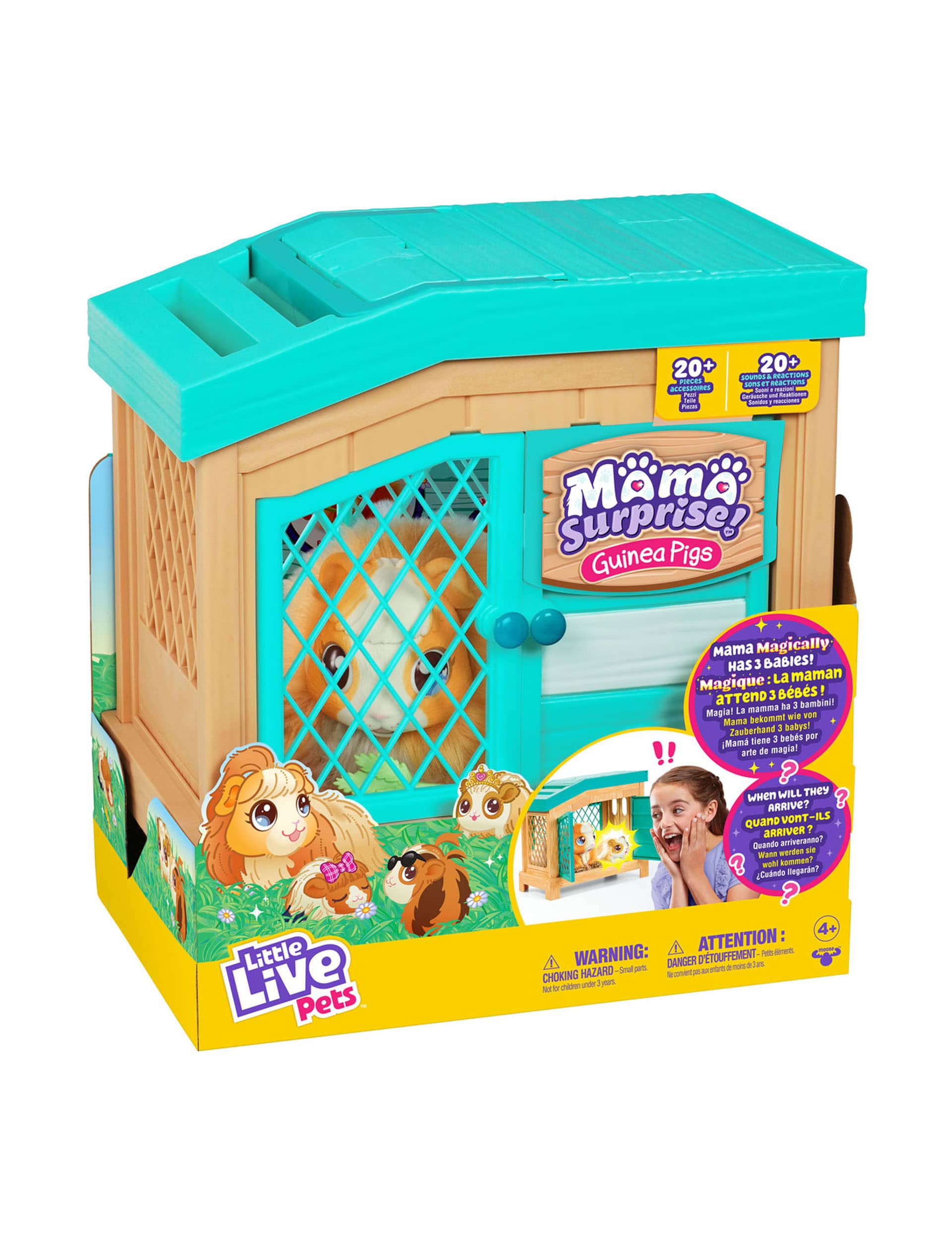 Little Live Pets Mama Surprise Guinea Pigs (4+ Yrs)