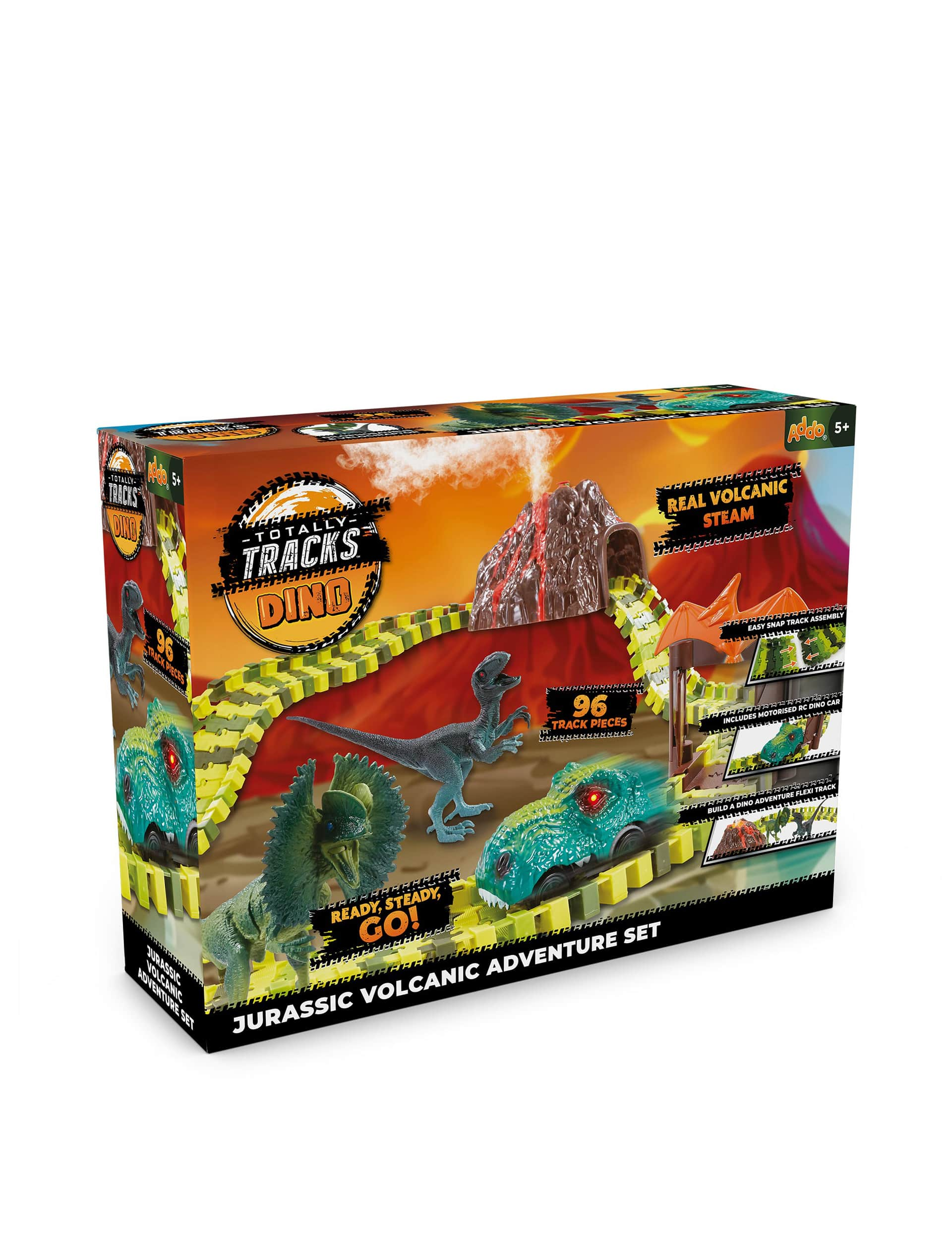 Totally Tracks Dinosaur Volcano Set (5+ Yrs)