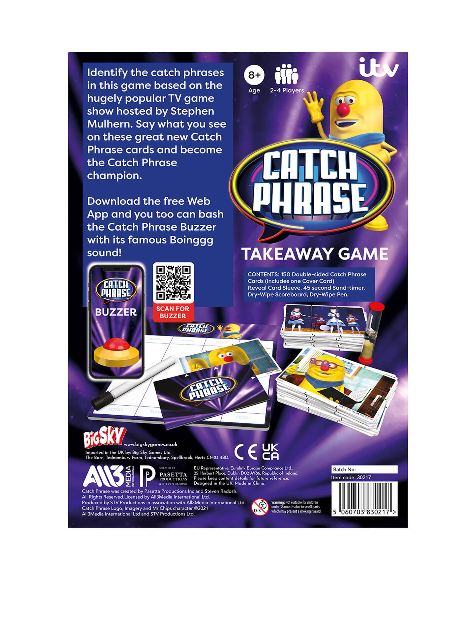 Big Sky Games Catchphrase Takeaway Game (8+ Yrs)