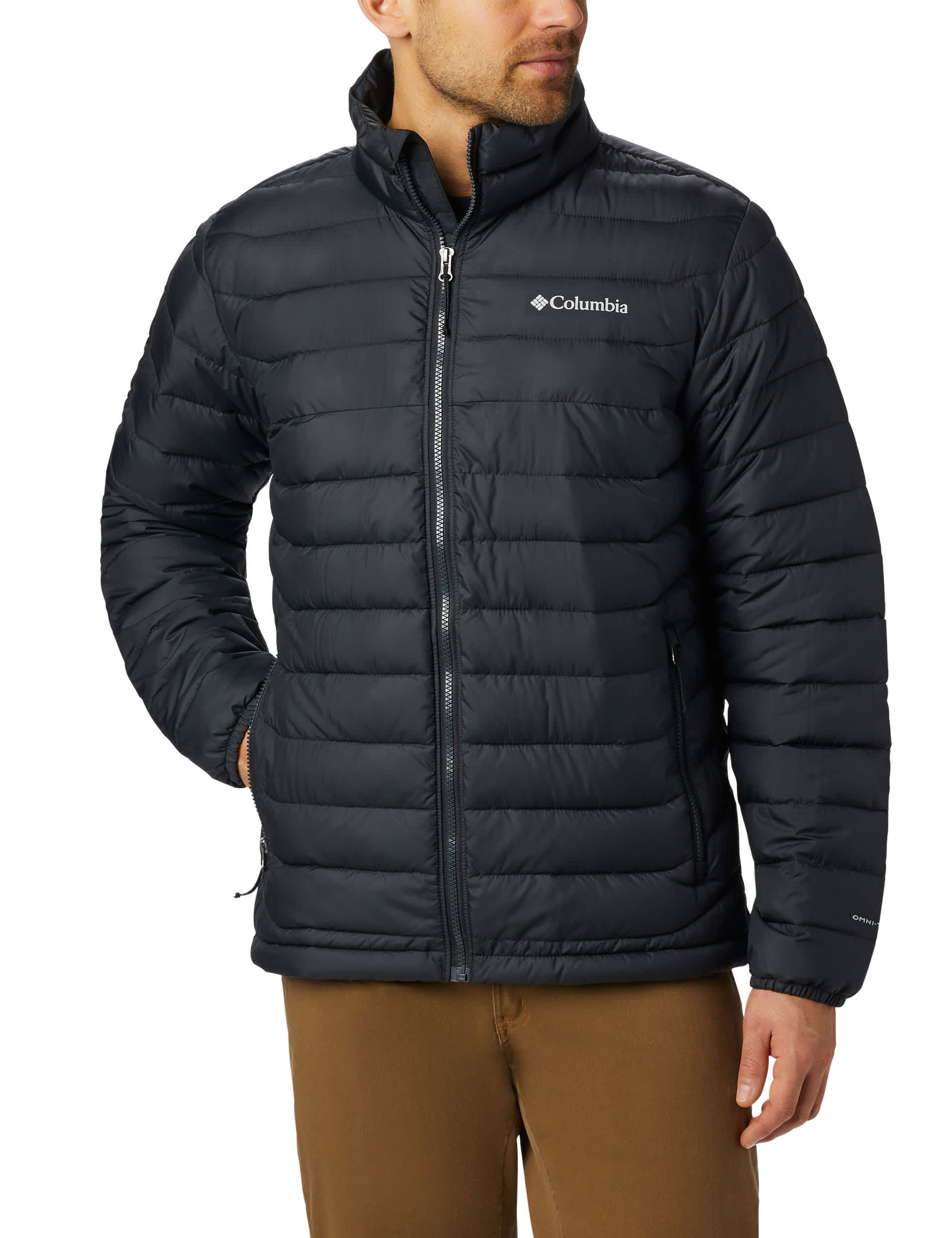 Columbia Men's Powder Lite Puffer Jacket - XL - Black, Black