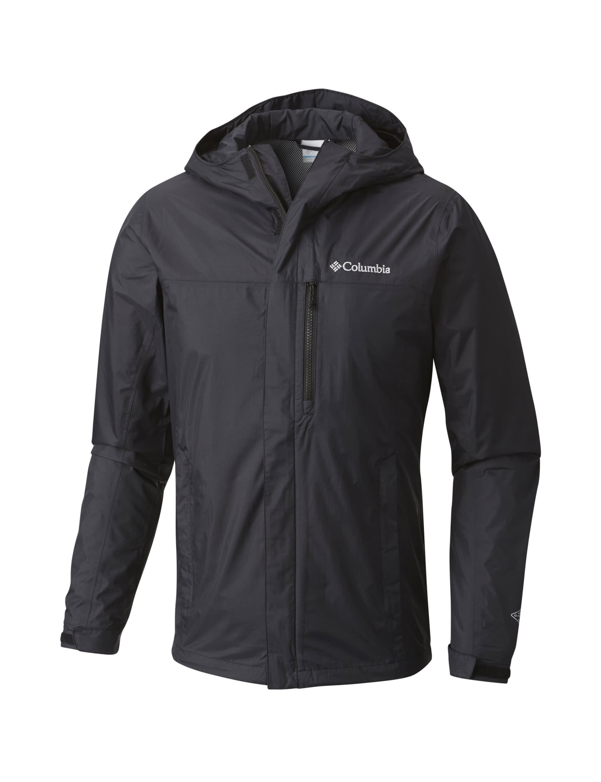 Columbia Men's Pouring Adventure II Waterproof Anorak - L - Black, Black