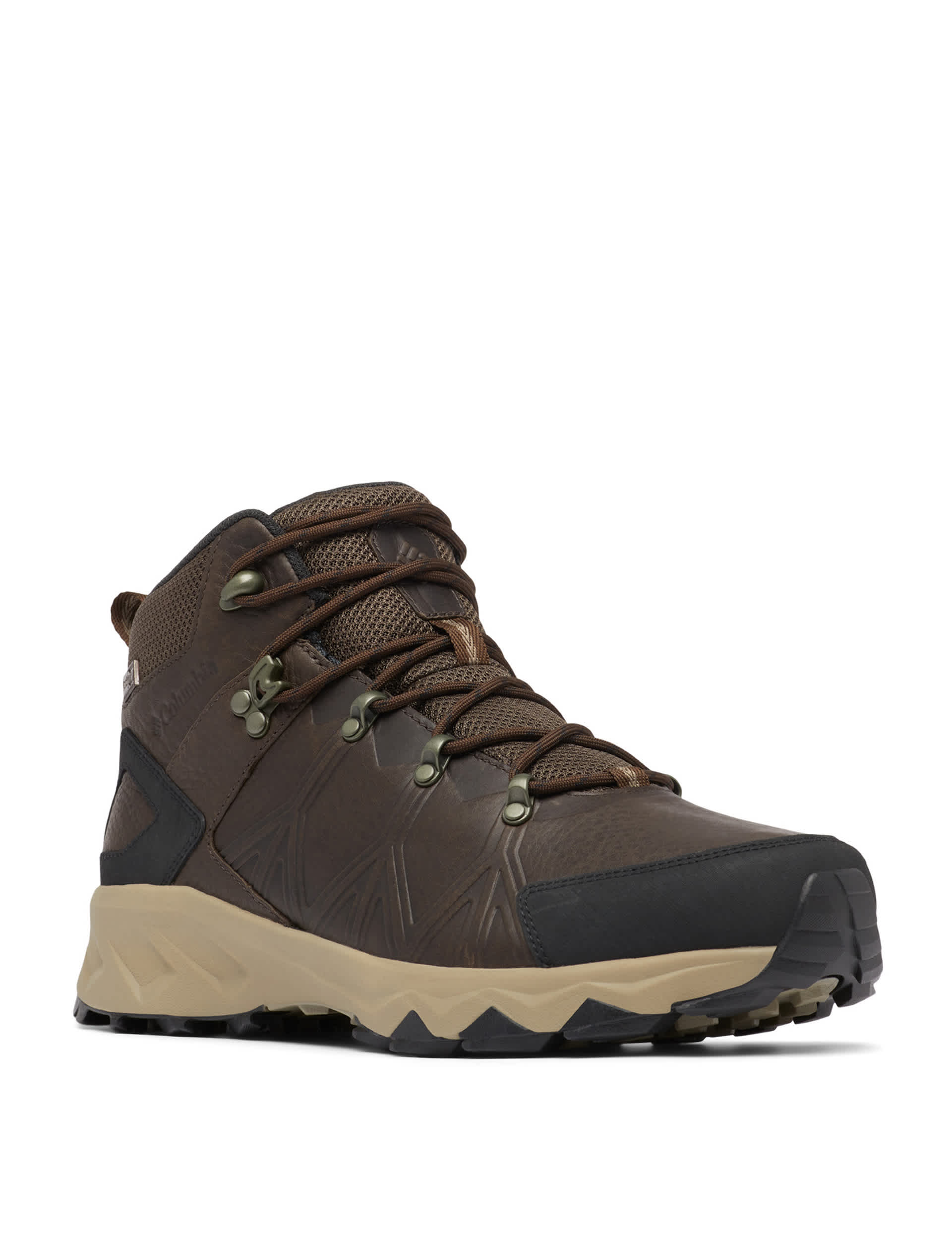 Columbia Men's Peakfreak II Mid Outdry Walking Boots - 9 - Black Mix, Sand,Black Mix