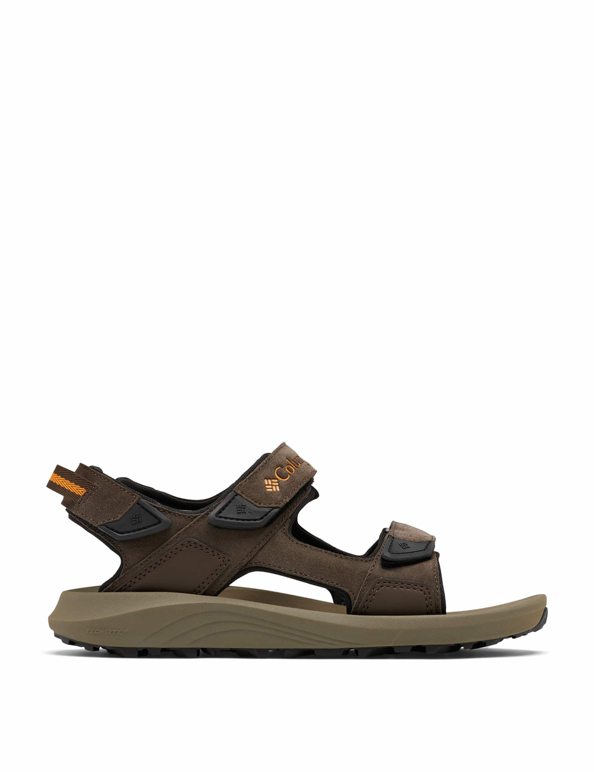 Columbia Men's Trailstorm Hiker 3 Suede Sandals - 9 - Tan, Black,Tan