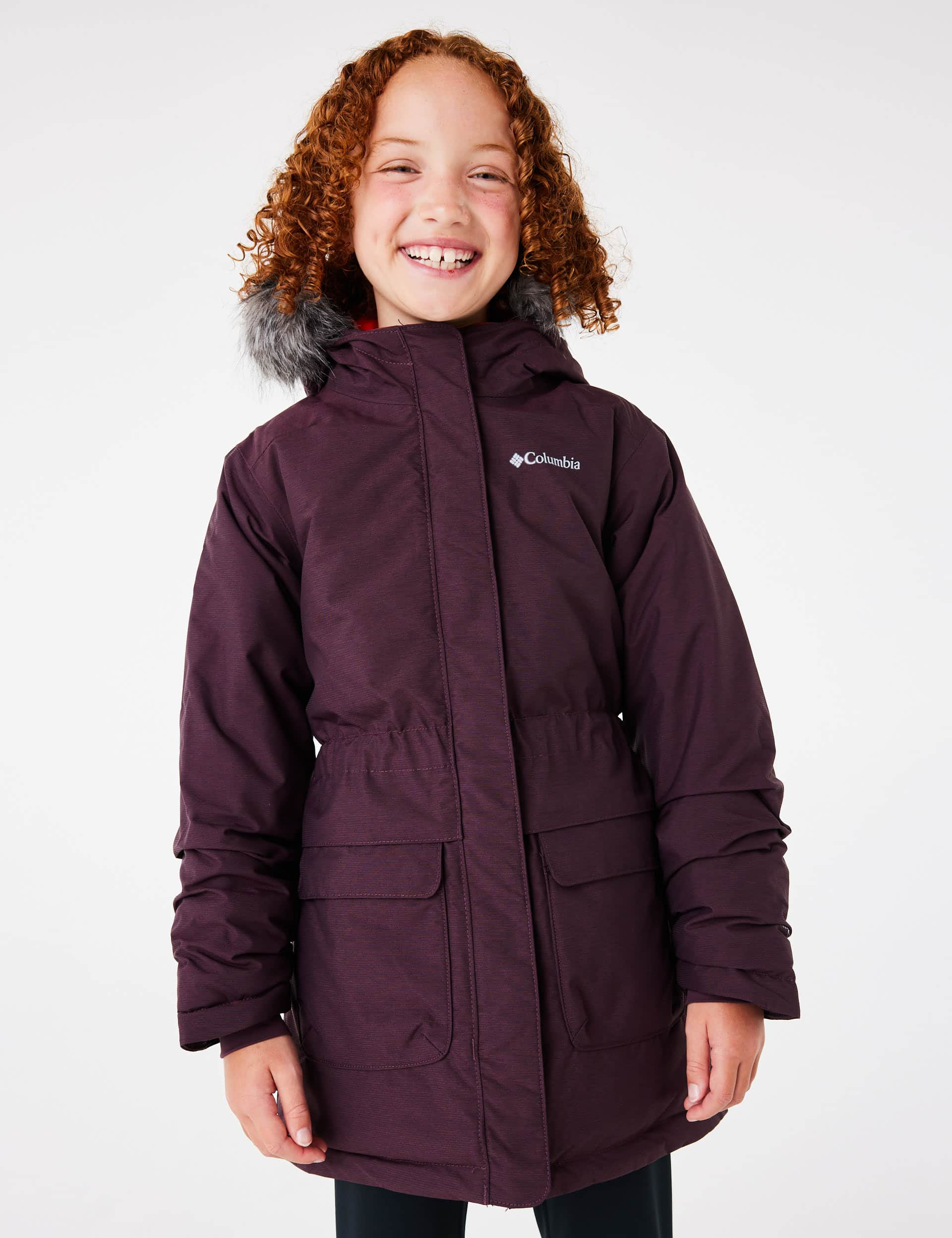 Columbia Girls Nordic Strider II Jacket - L - Purple, Purple