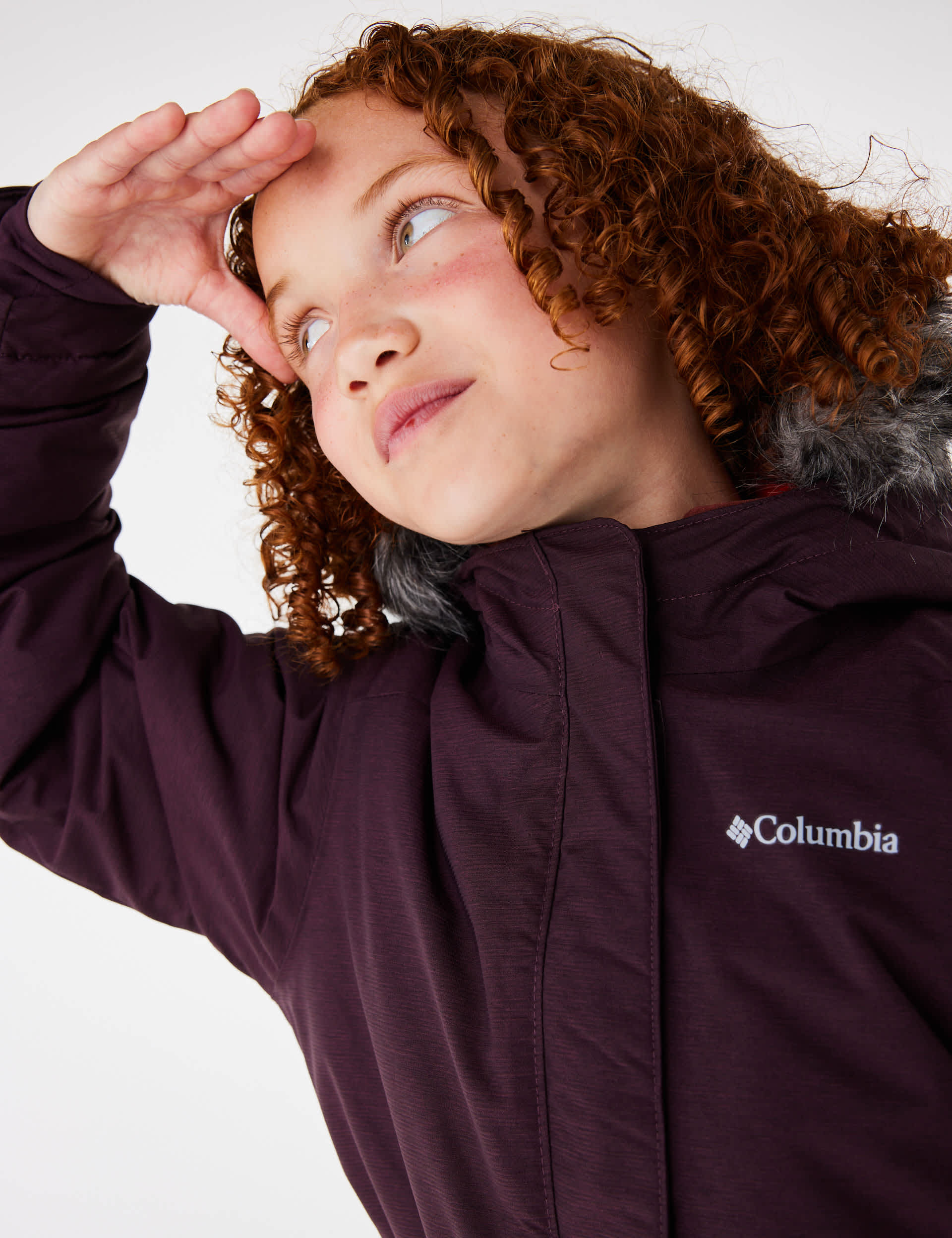 Columbia Girls Nordic Strider II Jacket - L - Purple, Purple