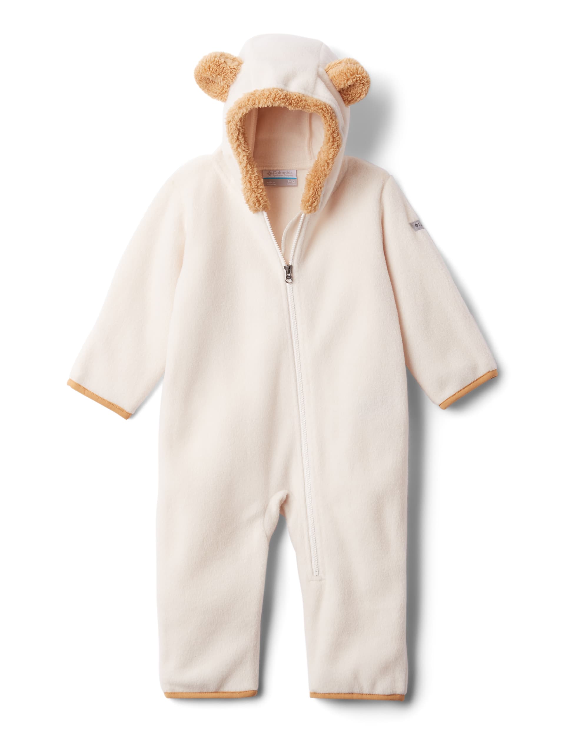 Columbia Girls Tiny Bear II Bunting - 0-3 M - Cream, Cream