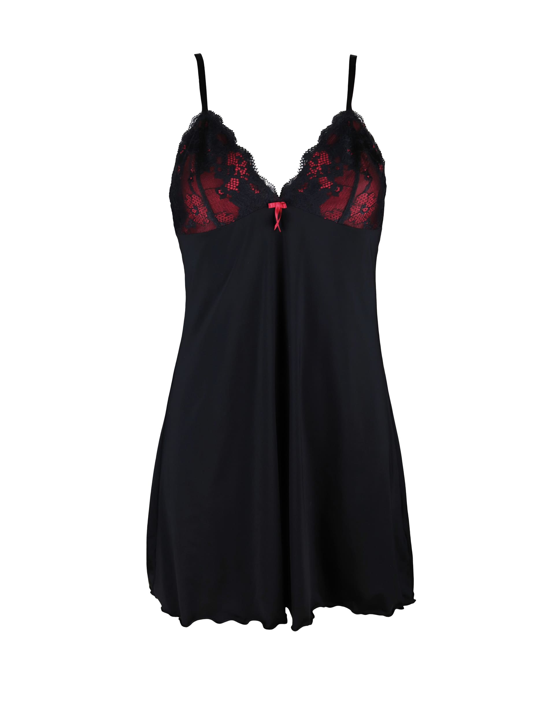 Pour Moi Women's Amour Chemise - 14 - Black Mix, Black Mix