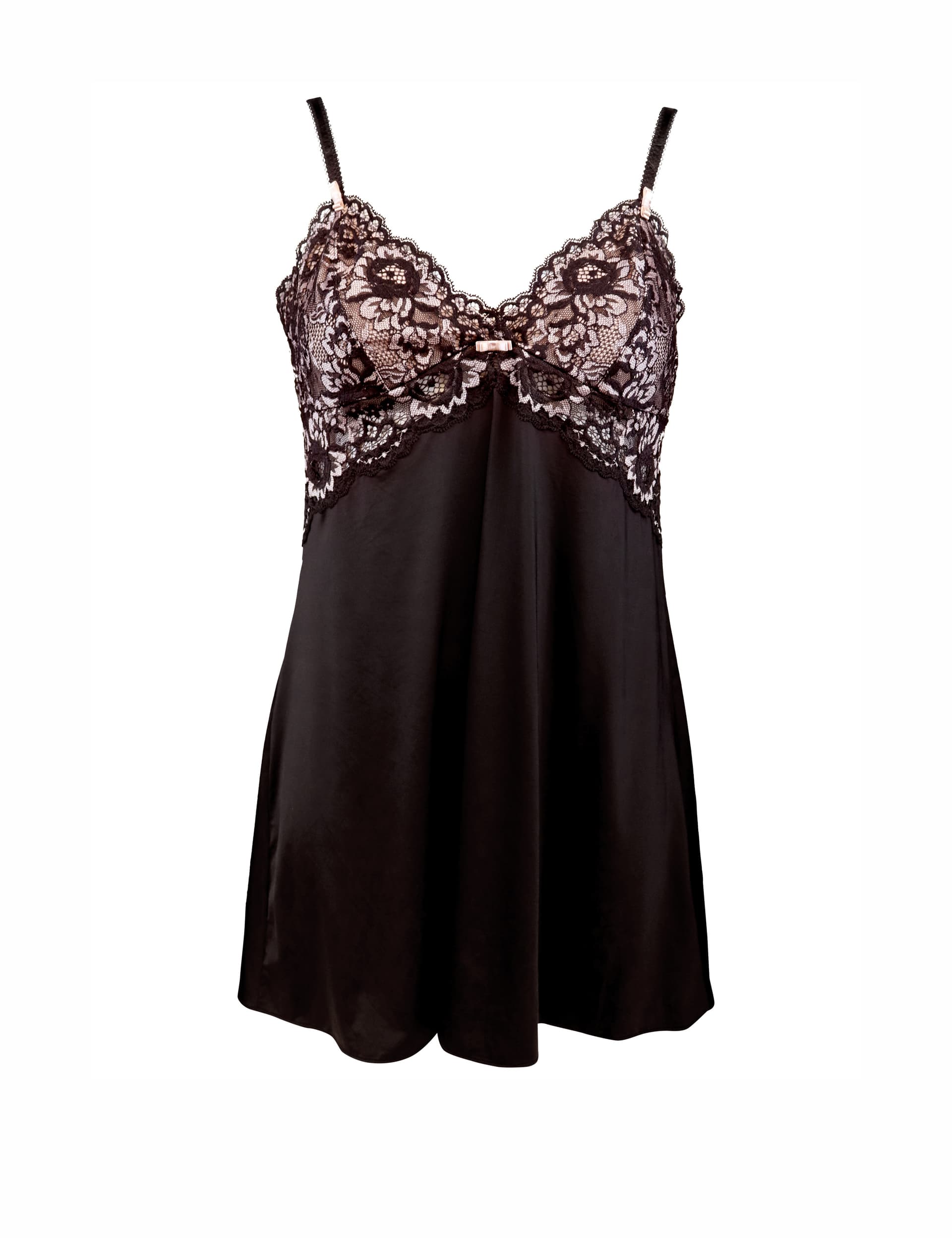 Pour Moi Women's Opulence Chemise - 16 - Black Mix, Black Mix