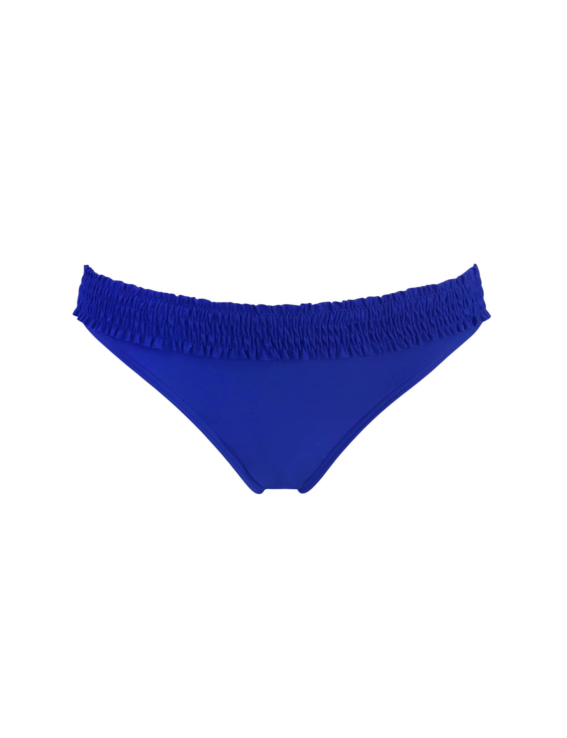 Pour Moi Women's Free Spirit Frill Waist Bikini Bottoms - 10 - Blue, Blue