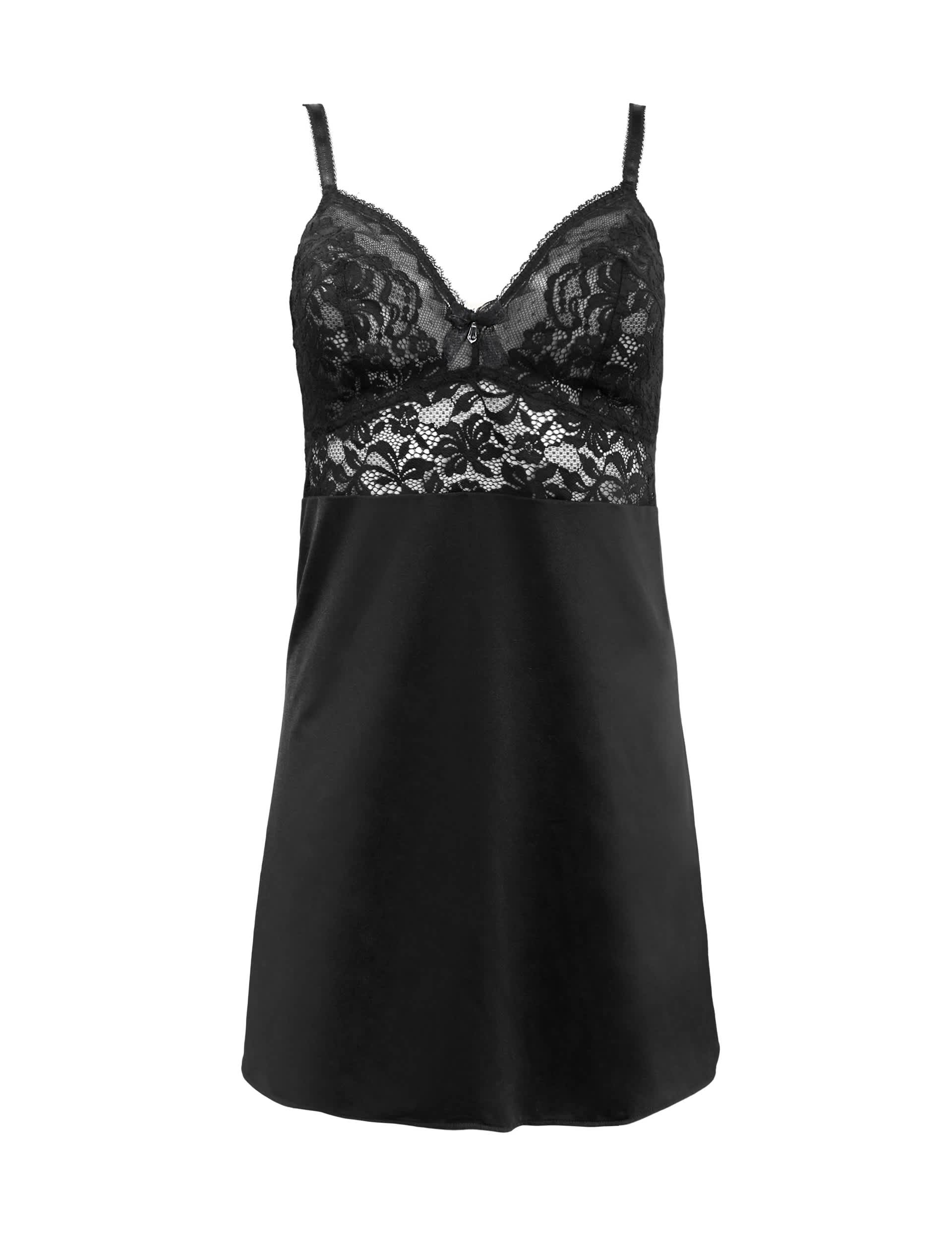 Pour Moi Women's Aura Lace Chemise - 14 - Black, Black