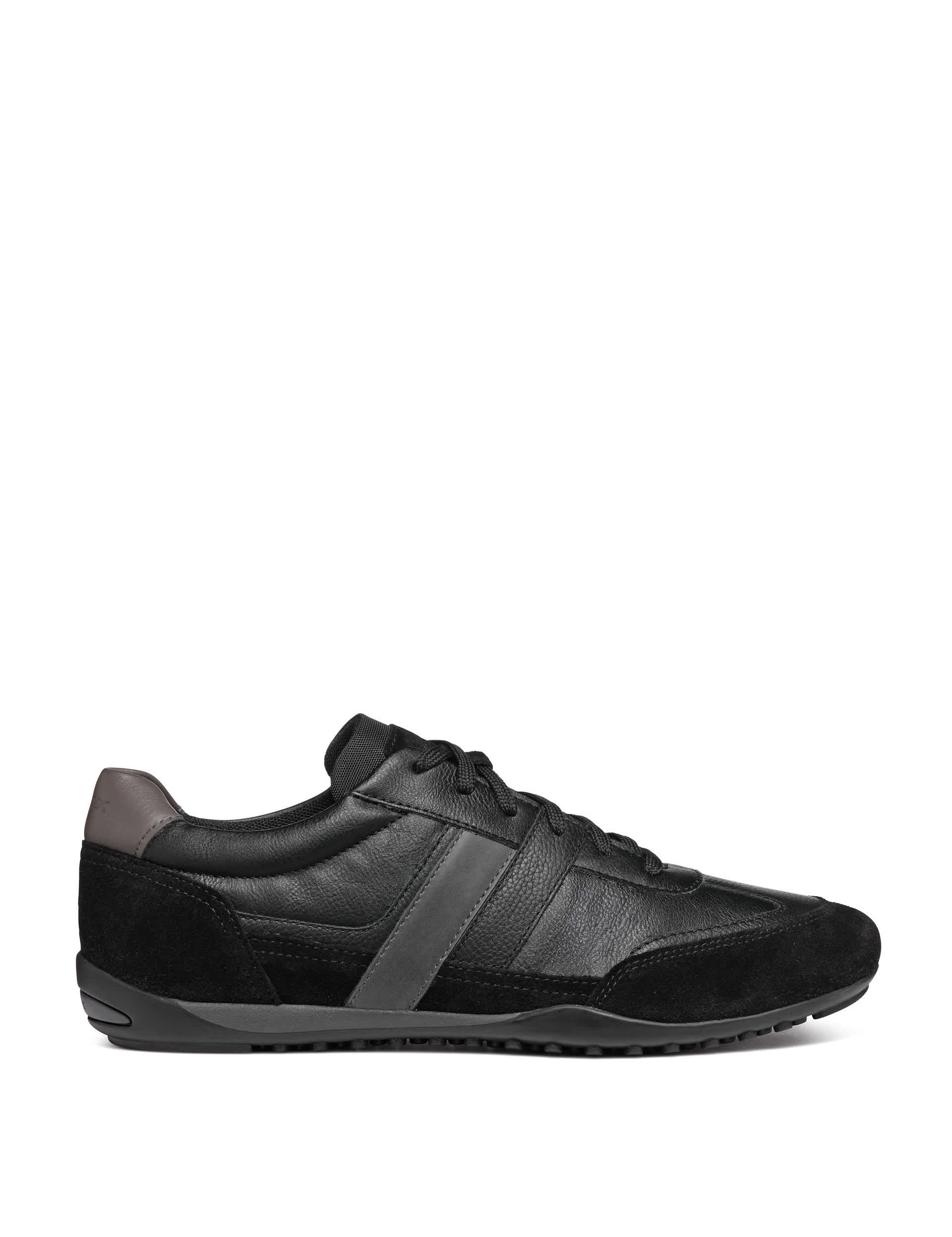 Geox Men's Leather & Suede Lace-Up Trainers
