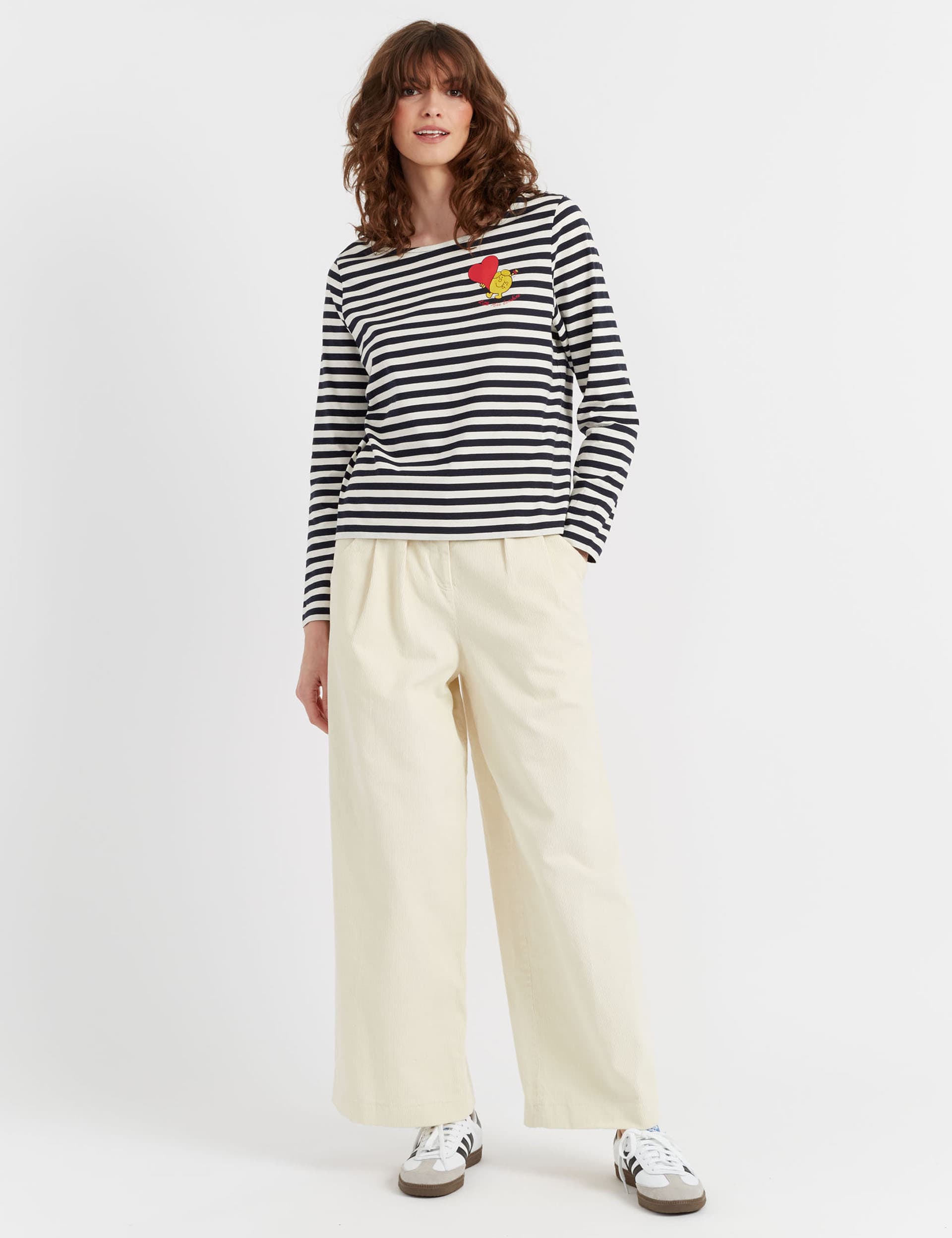 Chinti & Parker X Mr Men & Little Miss Women's Pure Cotton Little Miss Sunshine  Top