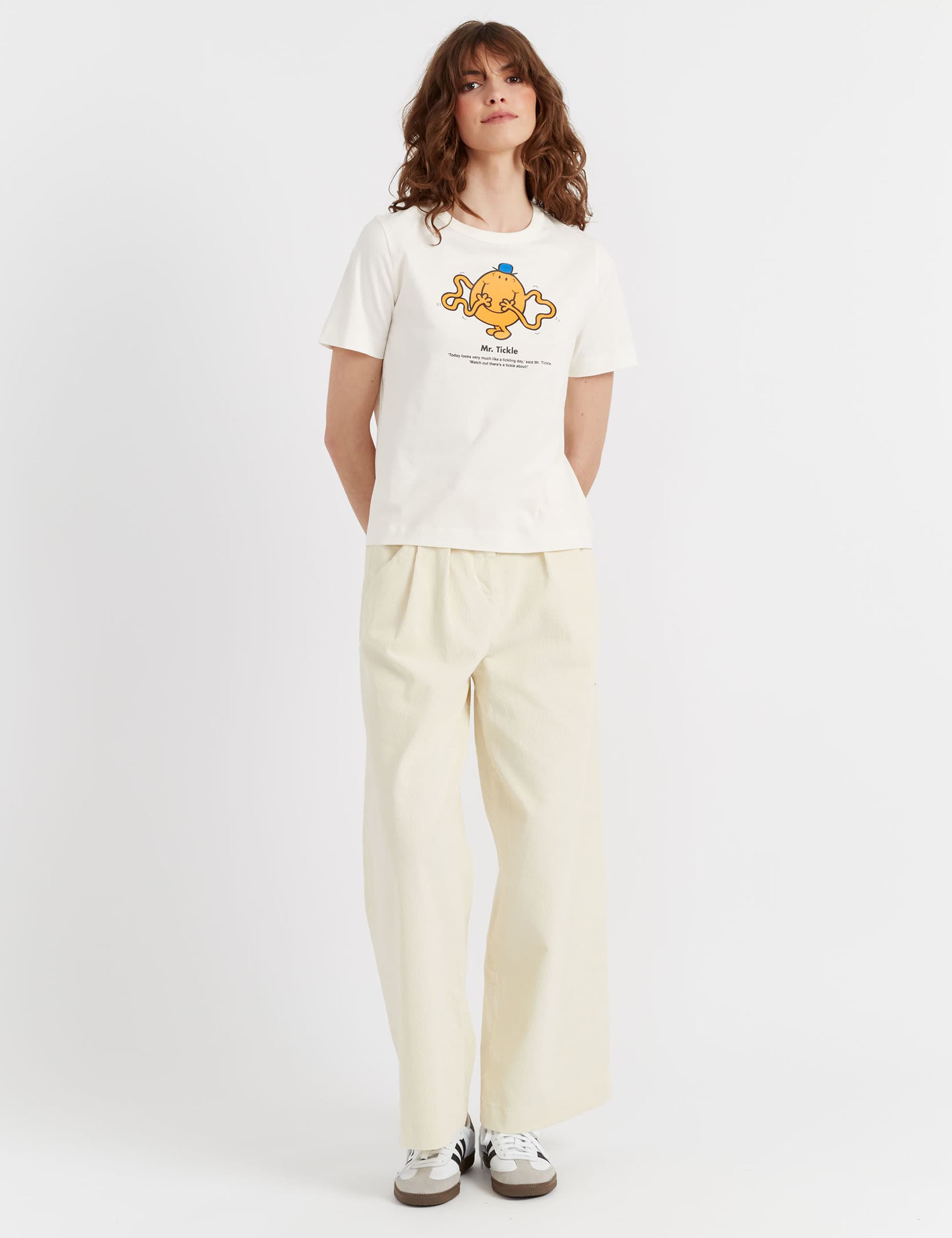 Chinti & Parker X Mr Men & Little Miss Women's Pure Cotton Printed T-Shirt