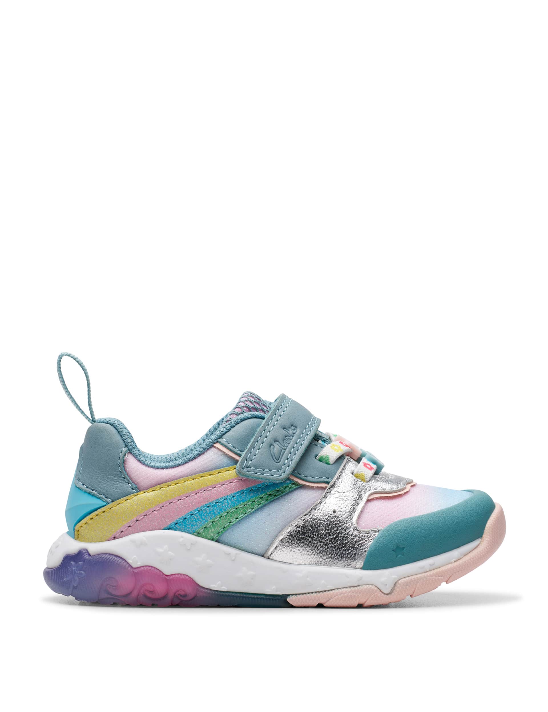 Clarks Kids Riptape Star Trainers (4 Small