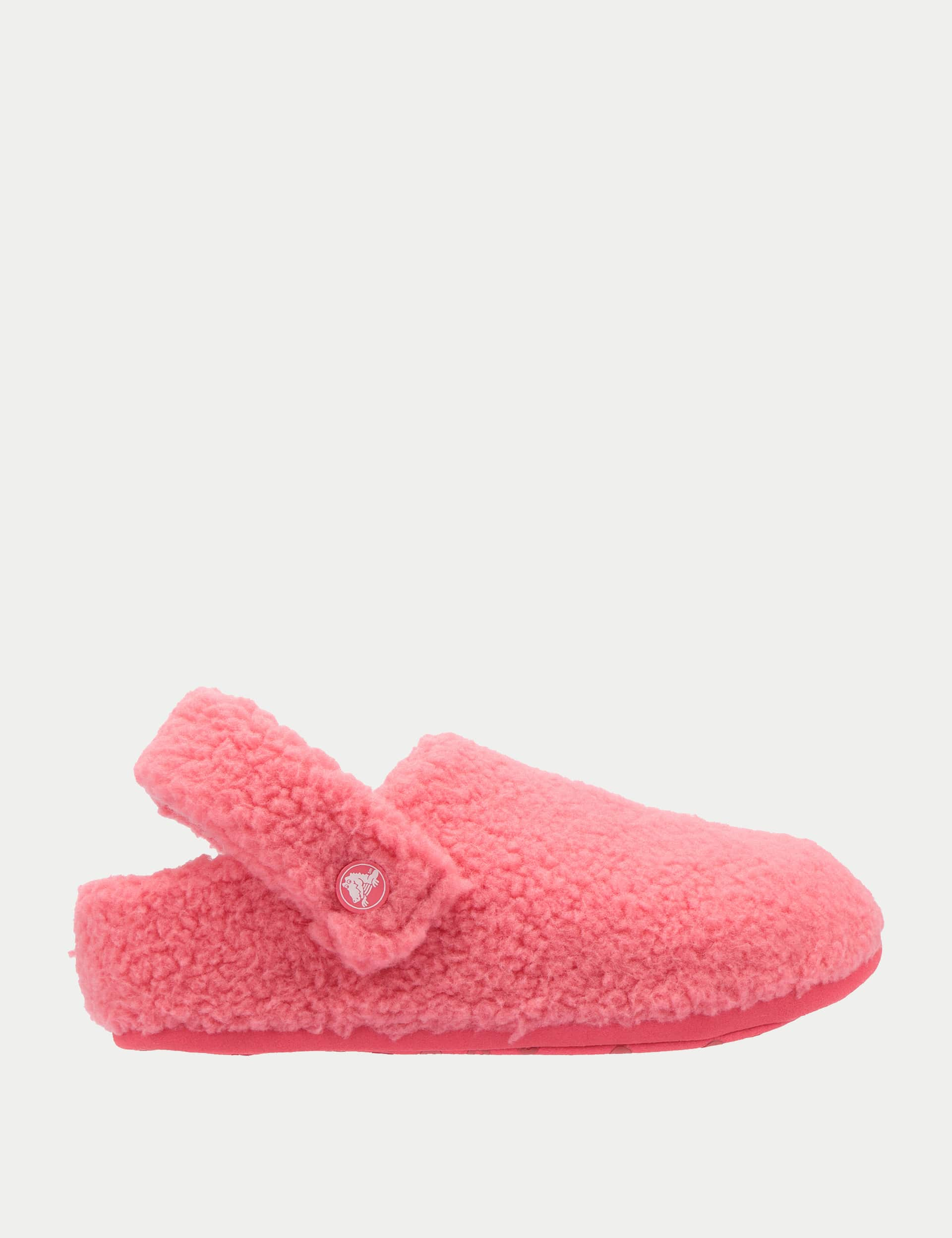 Crocs Women's Cozzzy Faux Fur Classic Slippers - 9 - Pink, Black,Light Brown,Pink