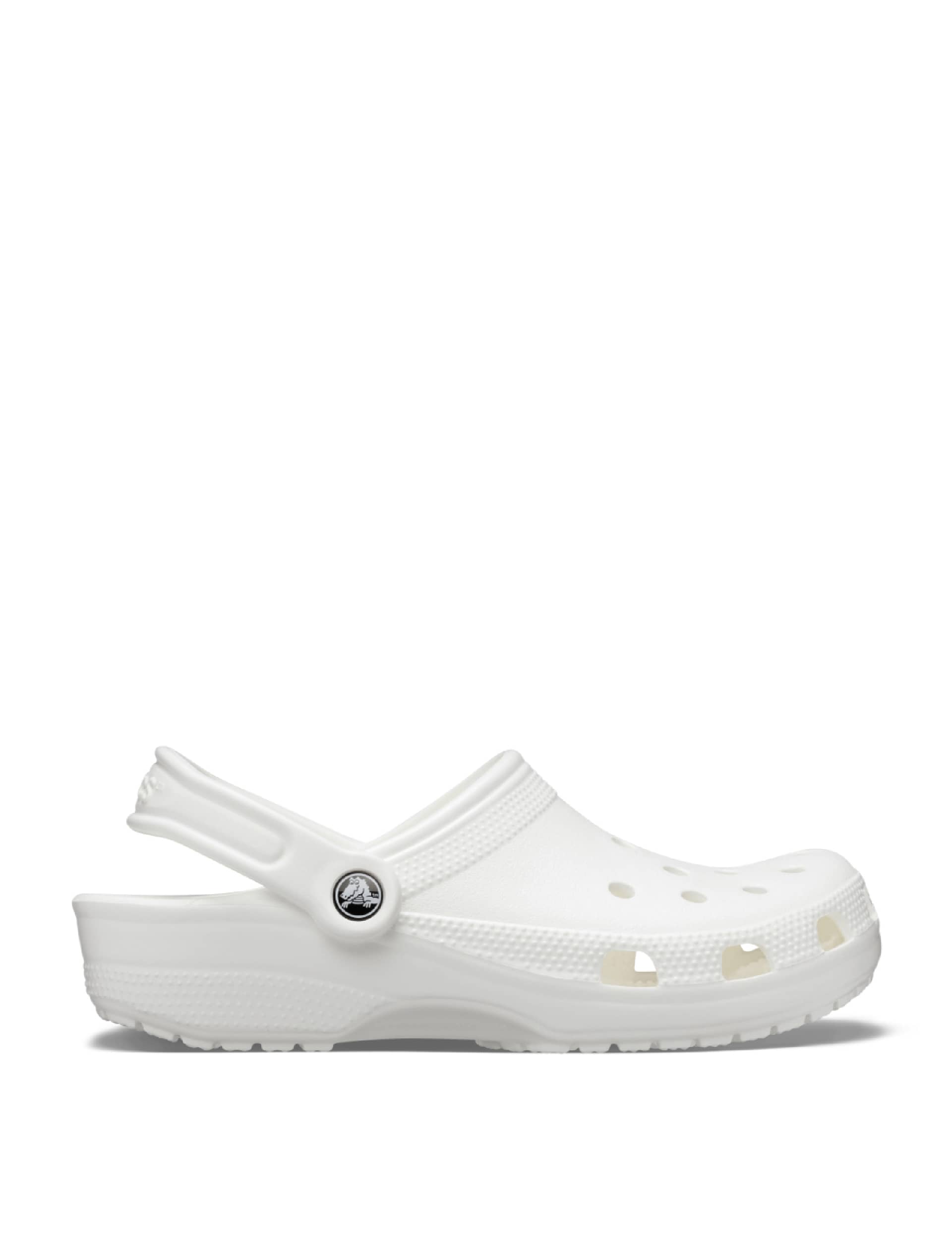 Crocs Women's Classic Slip On Clogs - 9 - White, Black,Navy Mix,Khaki,Cream,White,Light Pink,Blue,Br