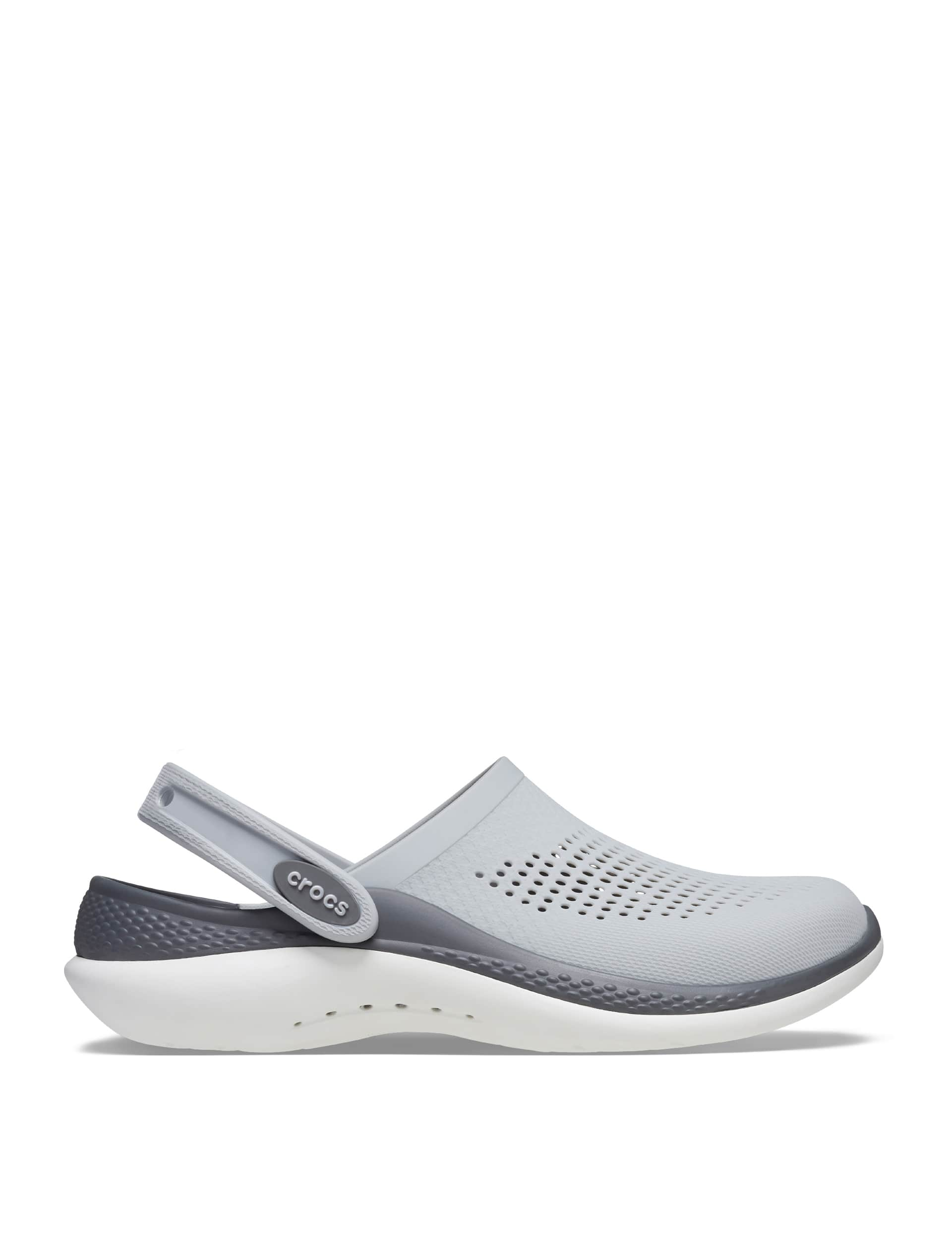 Crocs LiteRide 360 Clogs - 7 - Grey Mix, Grey Mix