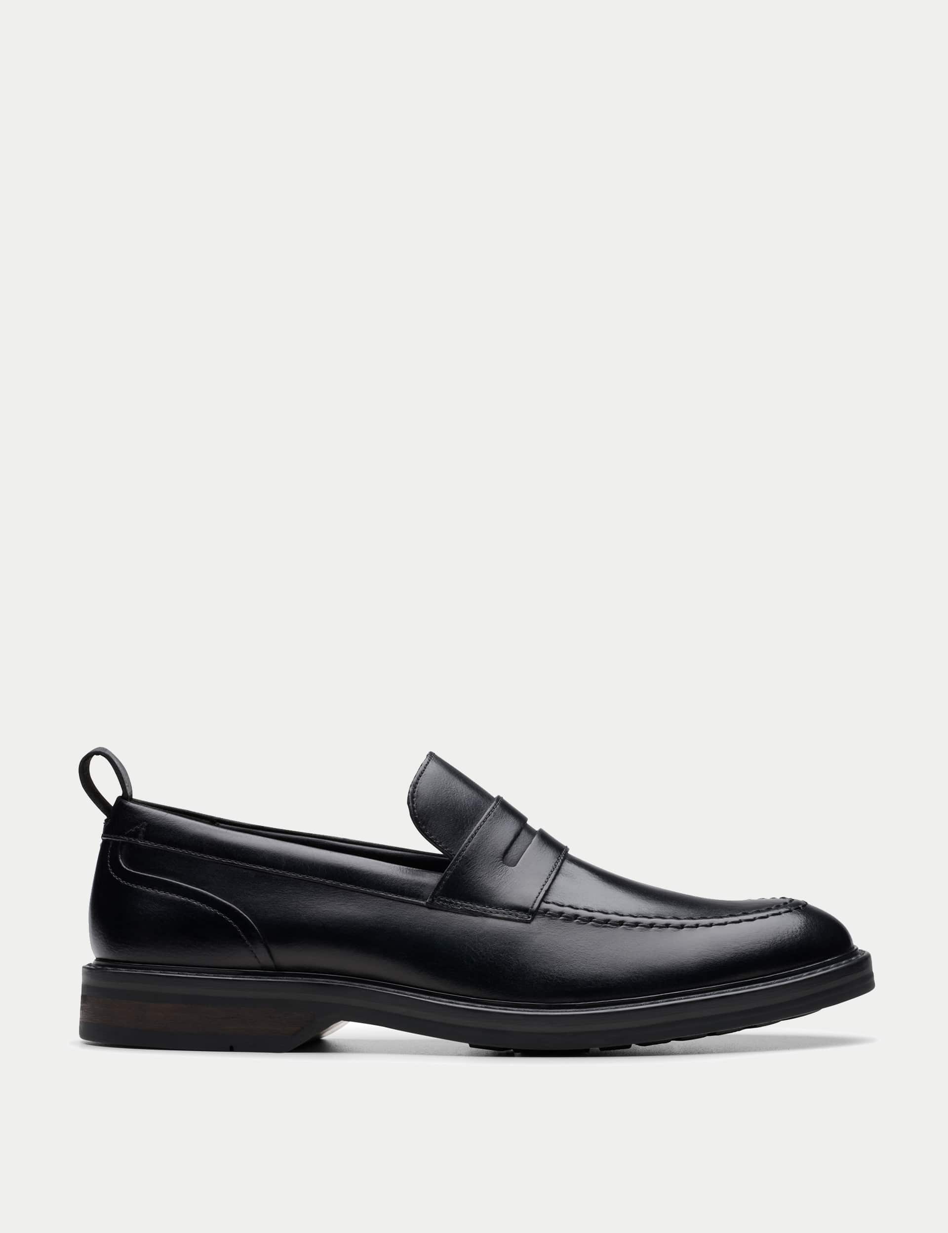Clarks Men's Leather Slip-On Loafers