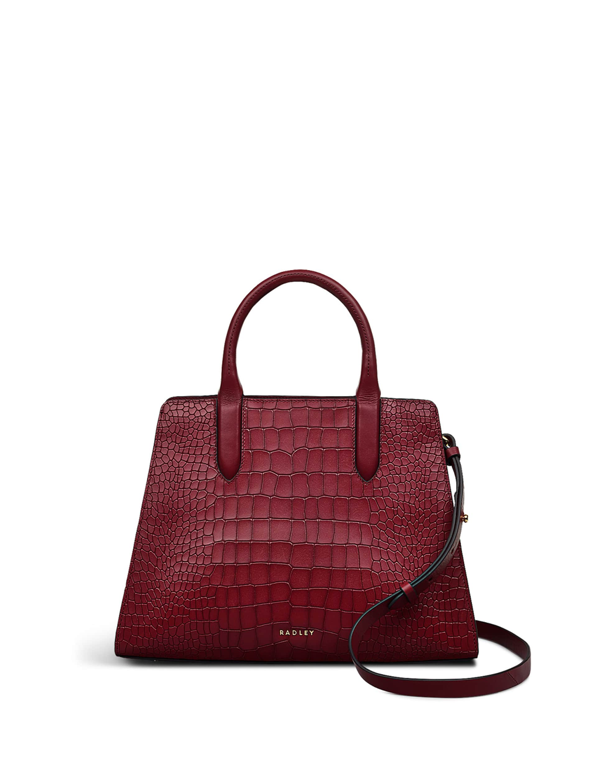 Radley Women's Glasshouse Leather Grab Bag - Red, Red