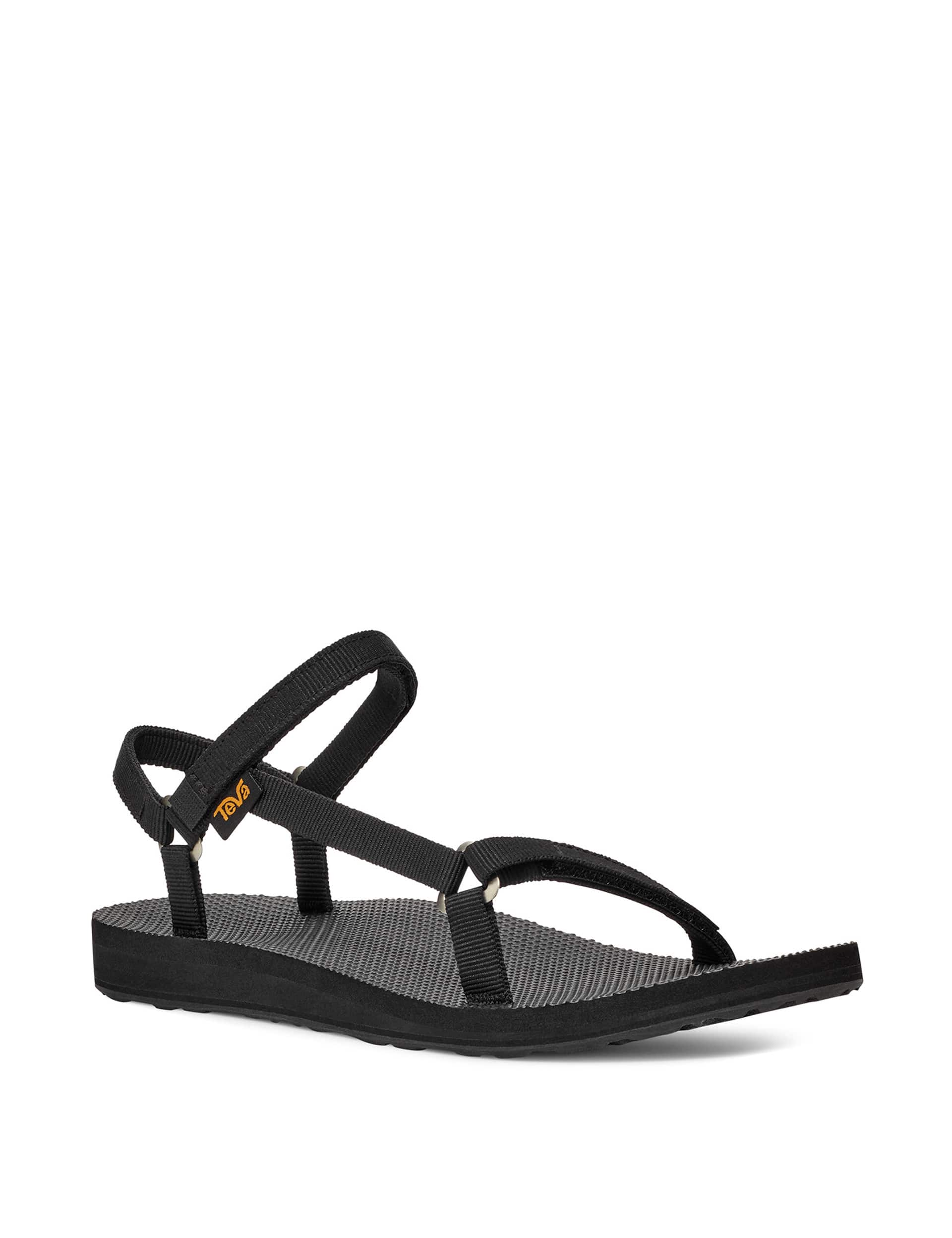 Teva Women's Original Universal Slim Flat Sandals - 9 - Black, Black