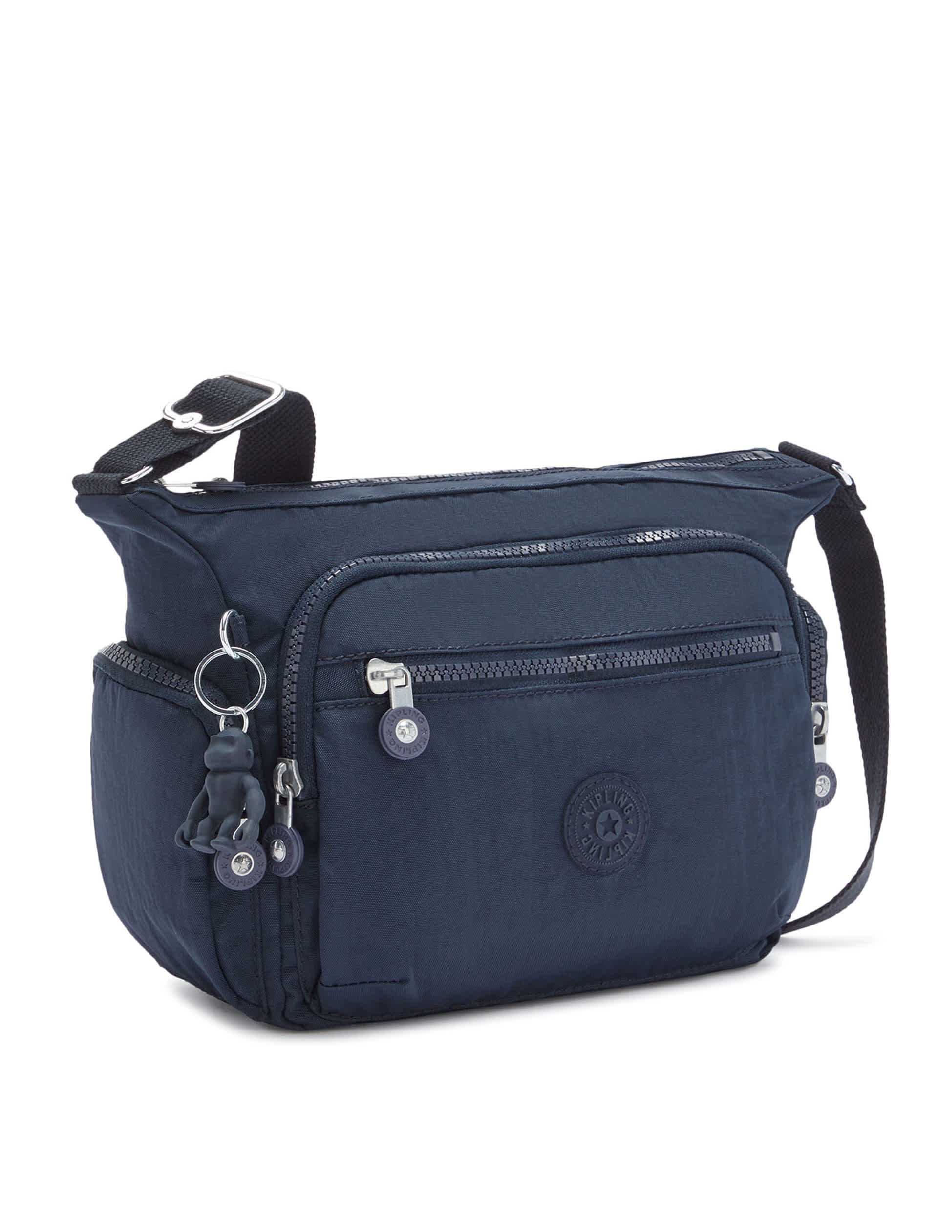 Kipling Women's Gabbie Water Resistant Cross Body Bag - Blue, Blue,Black,Red