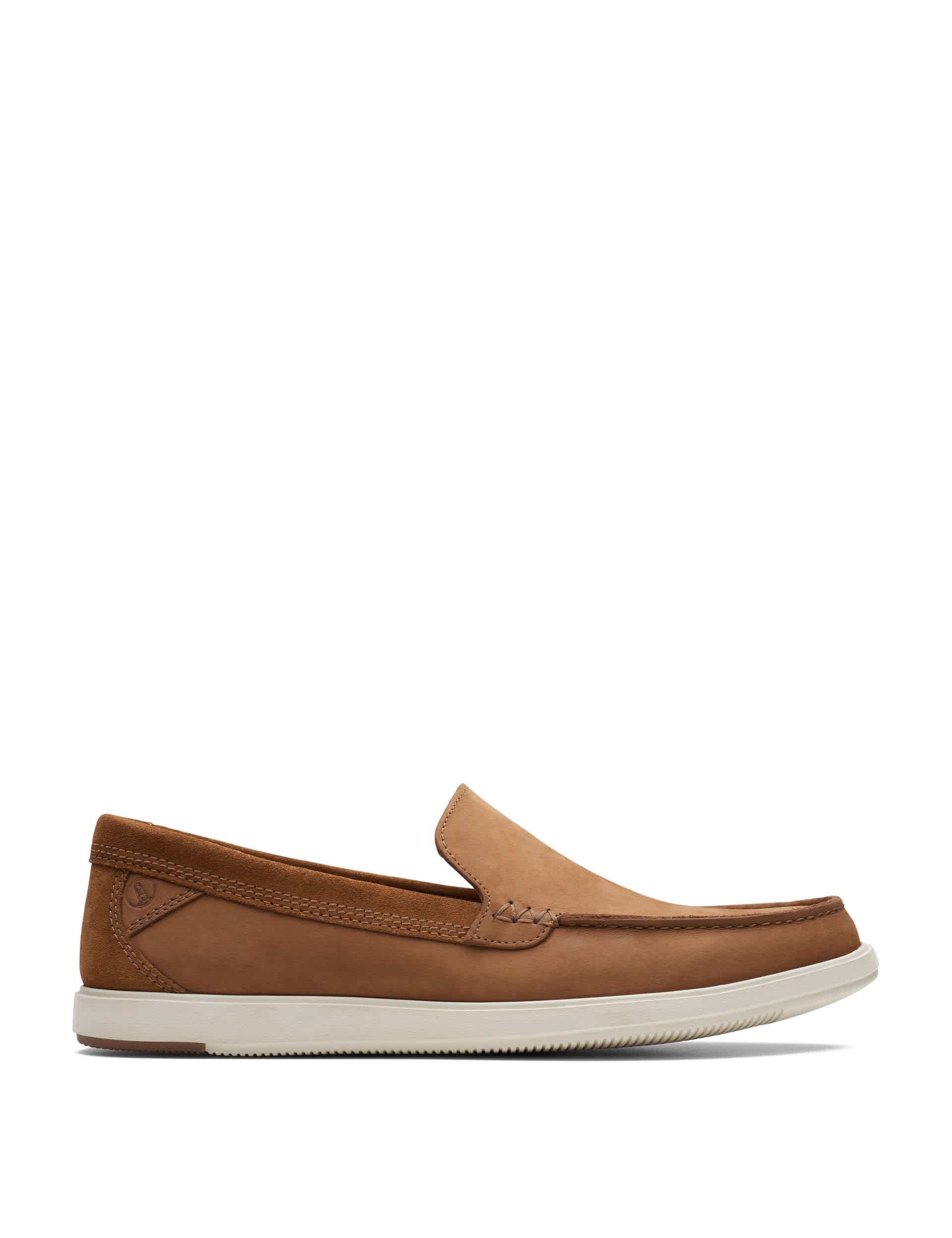 Clarks Men's Leather Slip-On Loafers