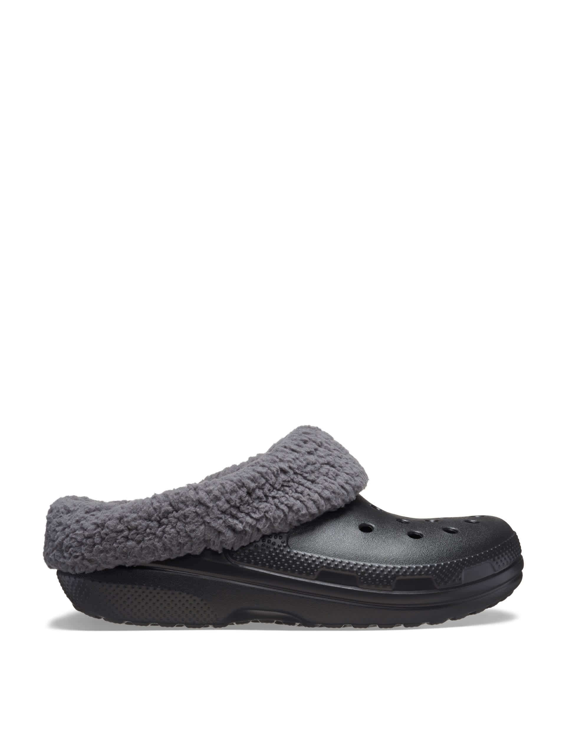 Crocs Women's Flat Clogs - 6 - Black, Black