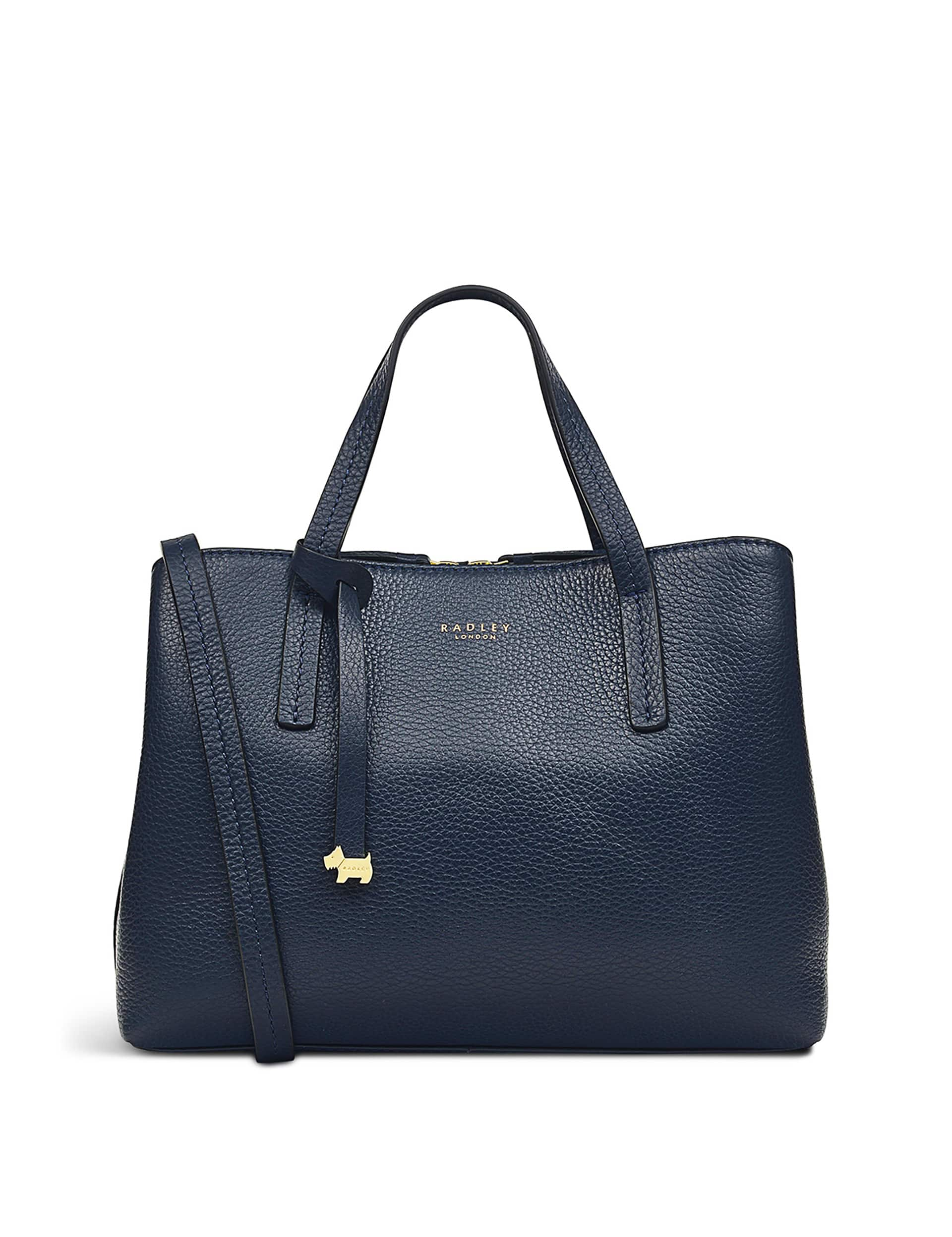 Radley Women's Dukes Place Leather Grab Bag - Navy, Navy