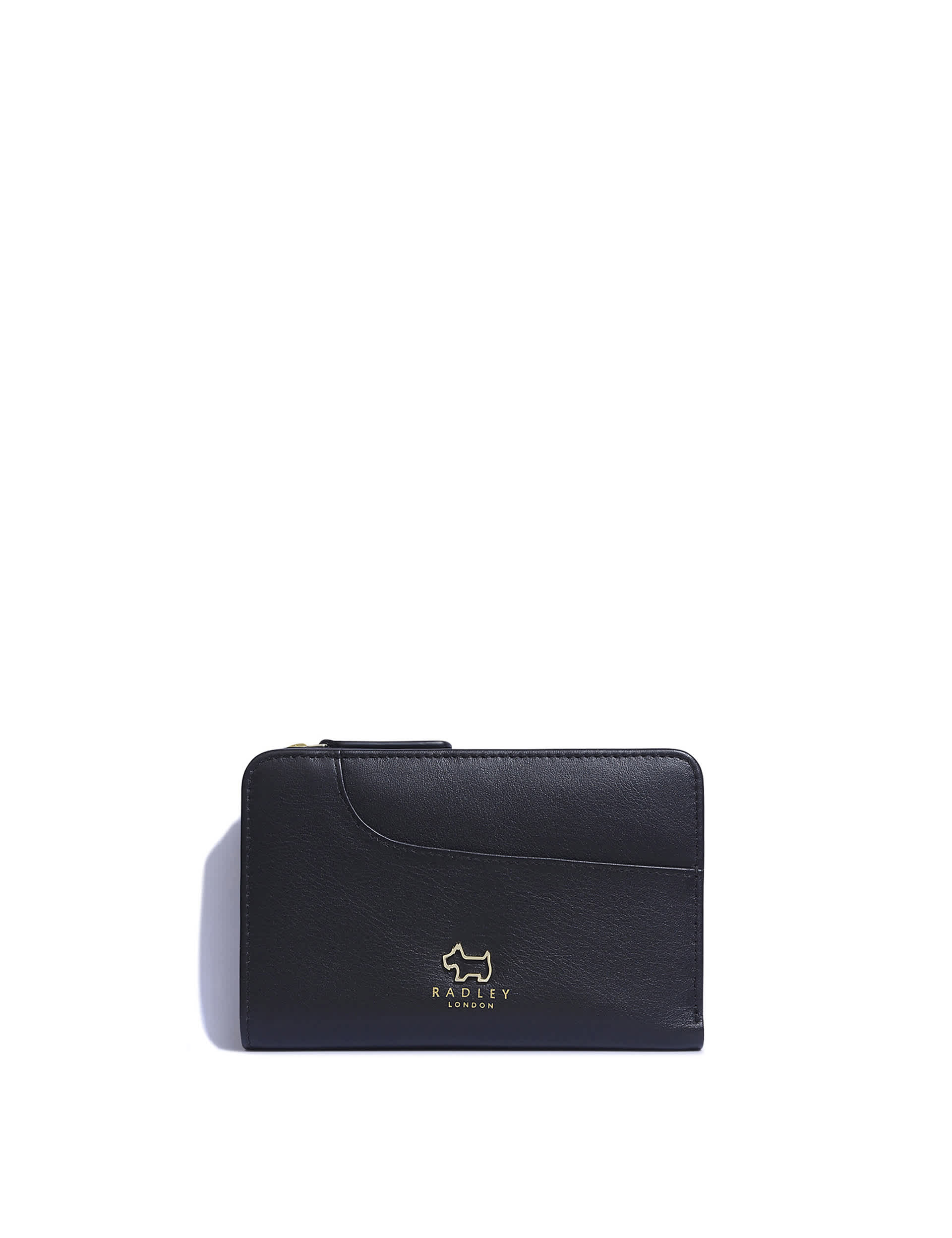 Radley Women's Pockets Leather Foldover Purse - Black, Black