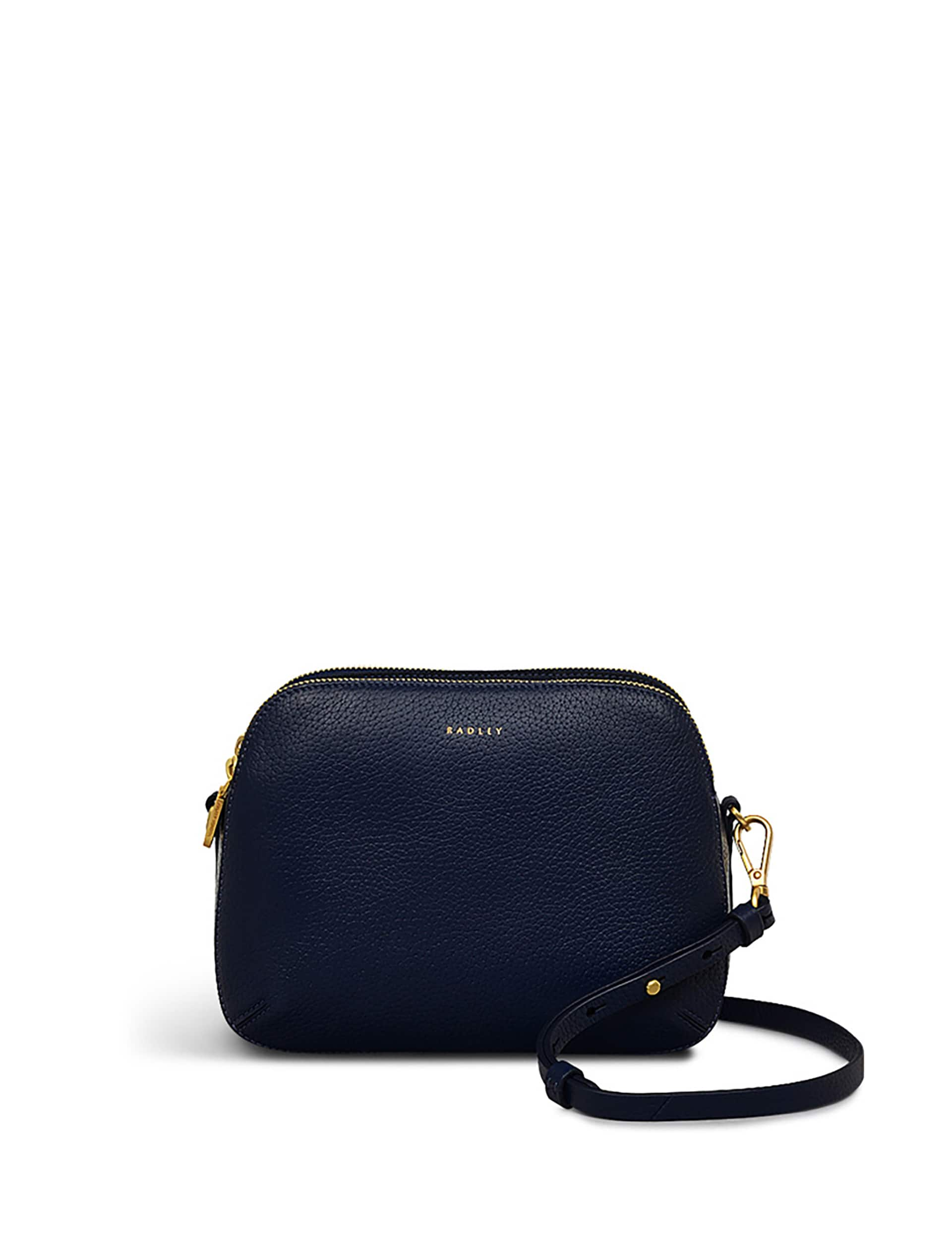 Radley Women's Leather Cross Body Bag - Blue, Blue