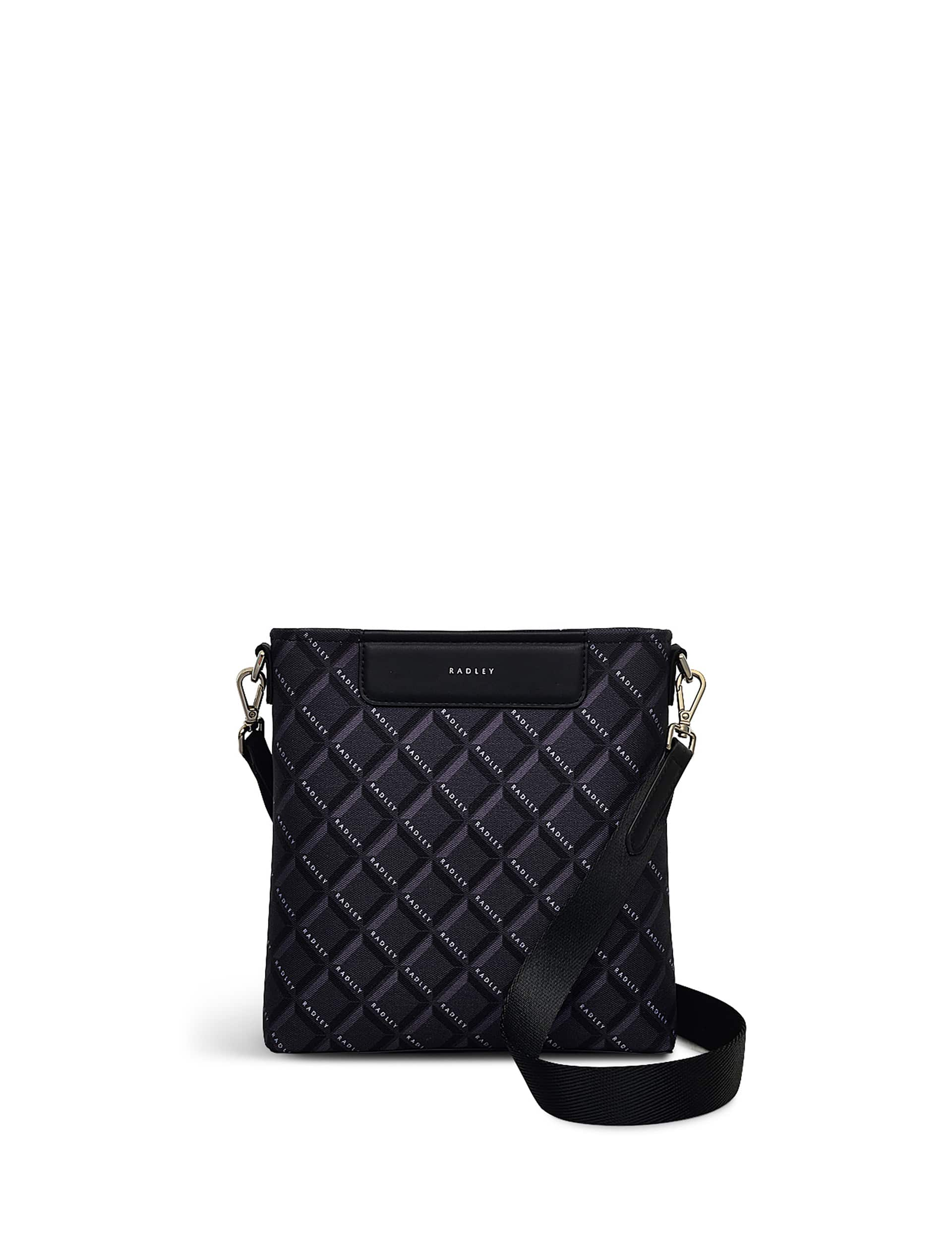 Radley Women's Geometric Cross Body Bag - Black Mix, Black Mix