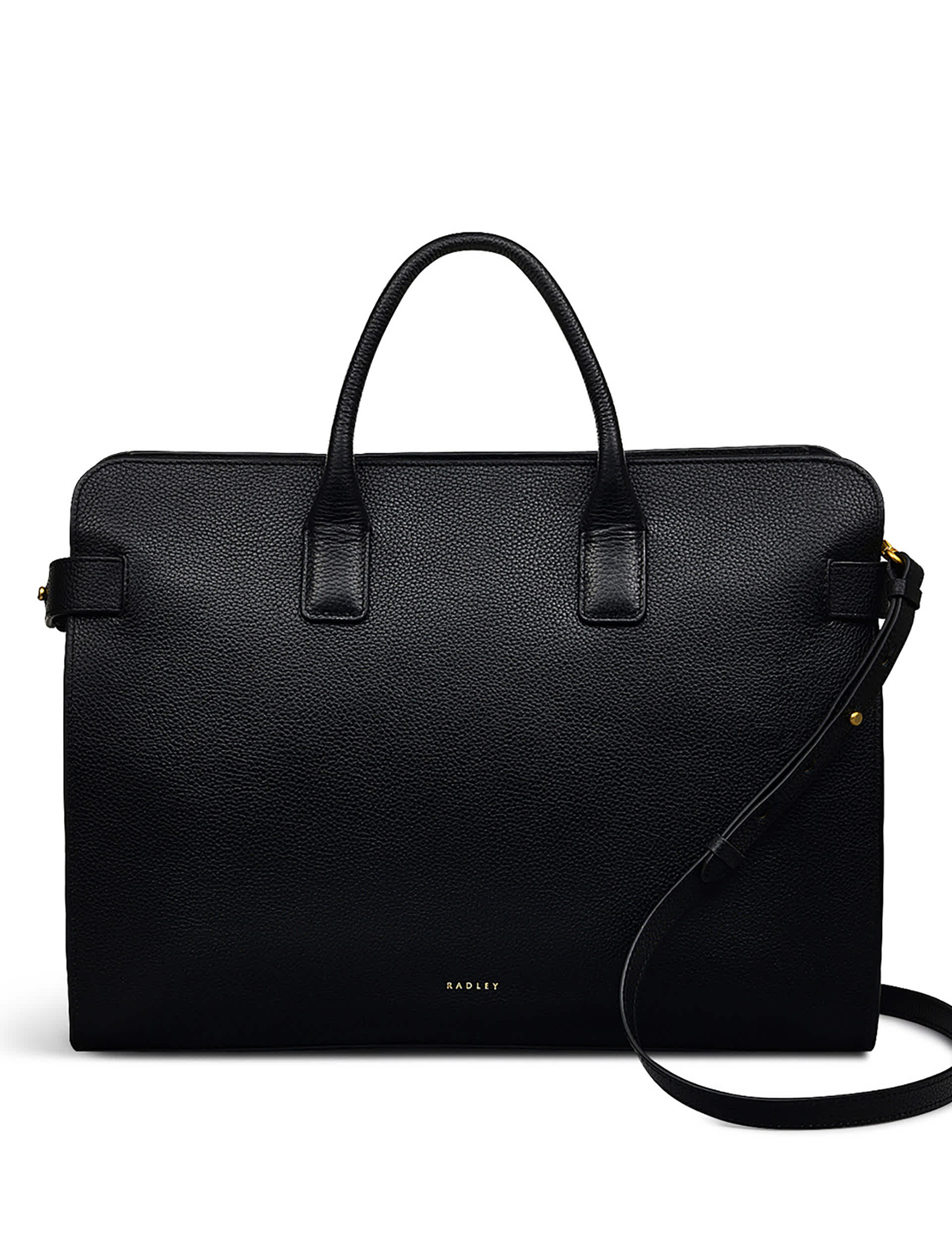 Radley Women's The Rathbone Leather Grab Bag - Black, Black