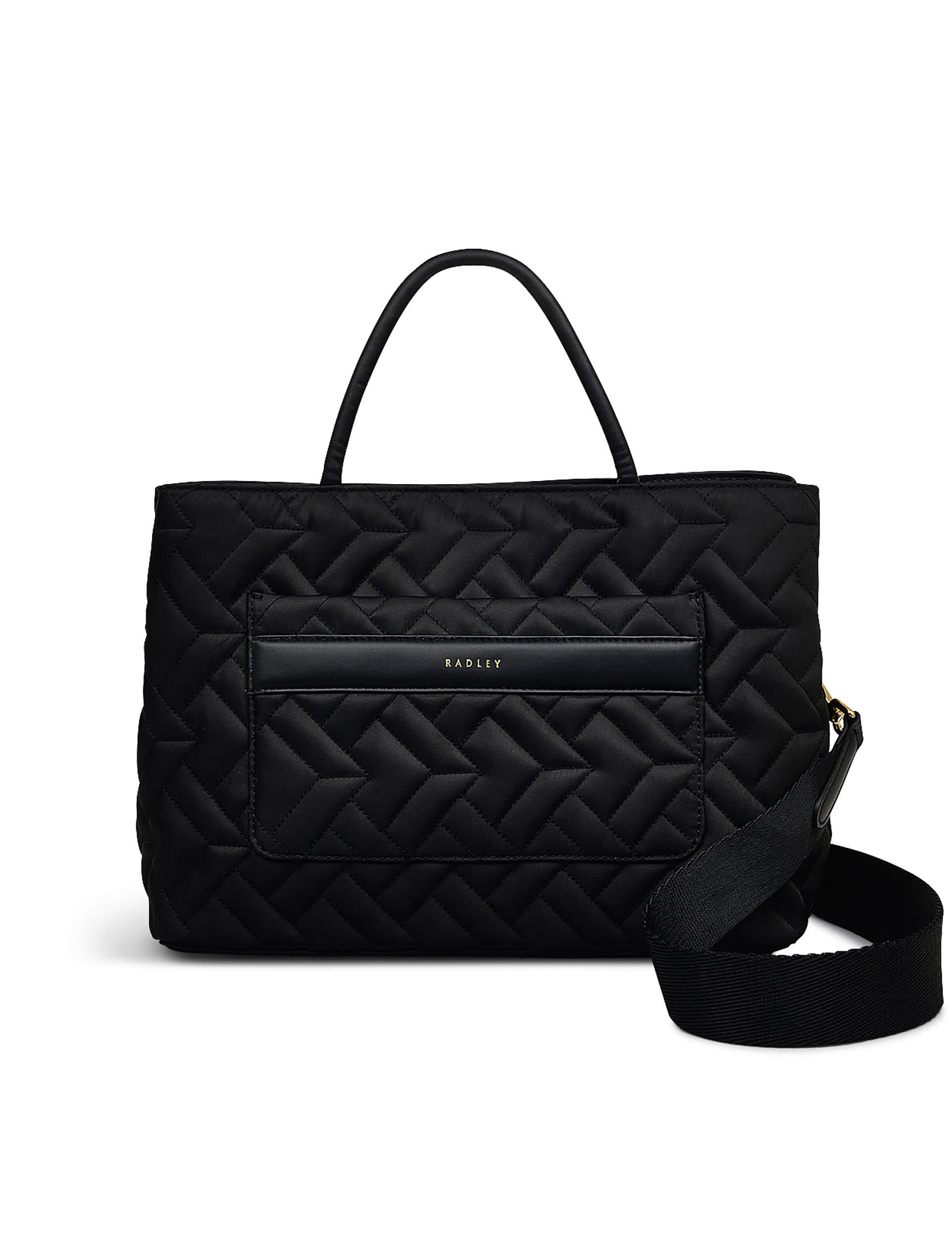 Radley Women's Holland Park Quilted Grab Bag - Black, Black