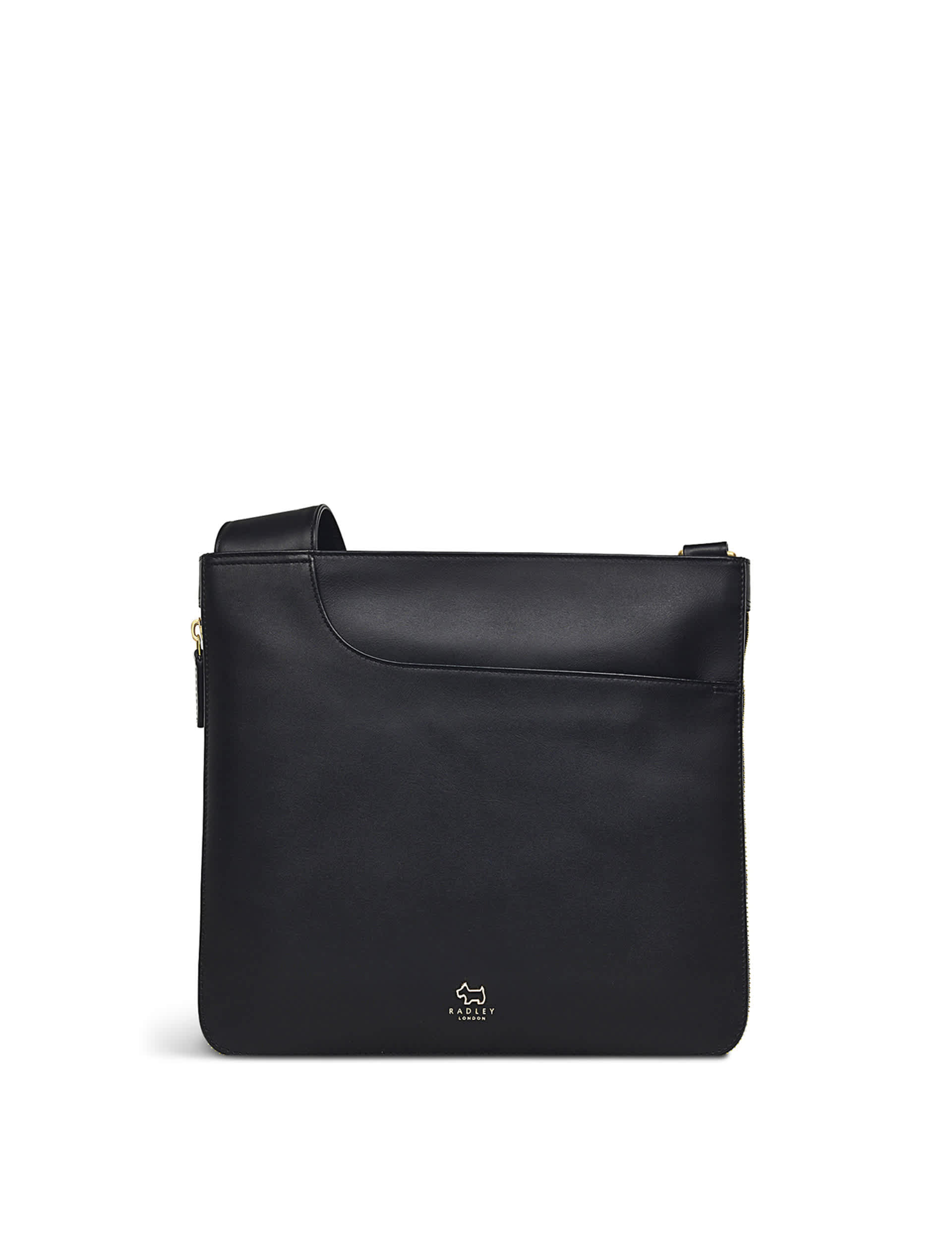 Radley Women's Pockets Leather Zip Around Cross Body Bag - Black, Black