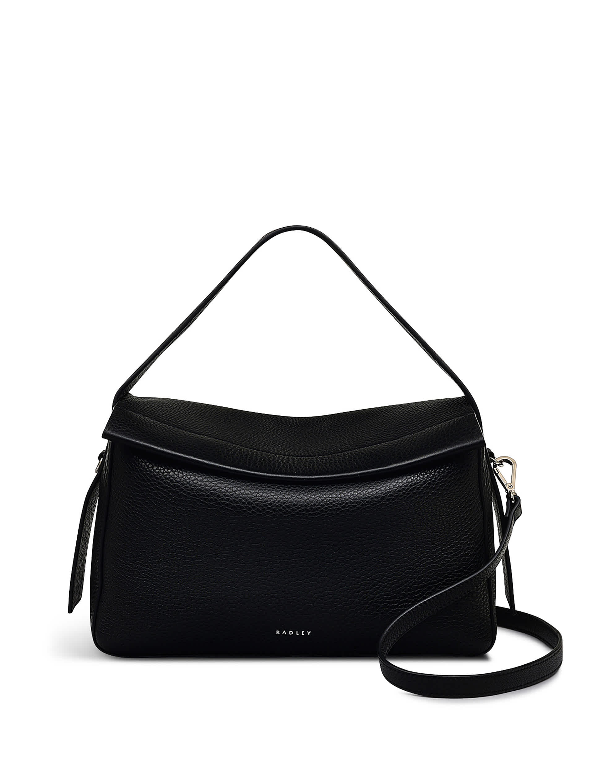 Radley Women's Leather Detachable Strap Grab Bag - Black, Black