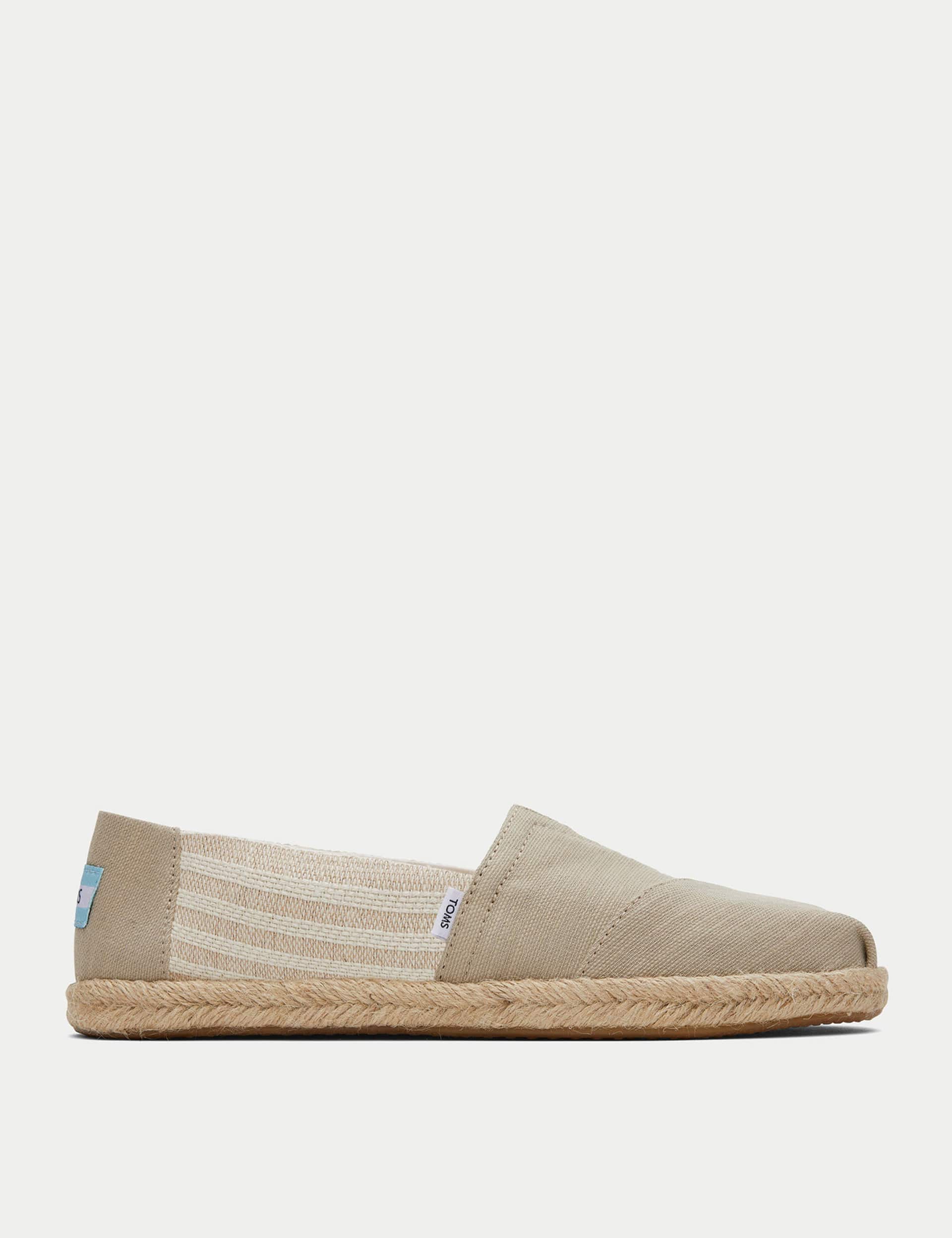 Toms Women's Canvas Slip On Flat Espadrilles