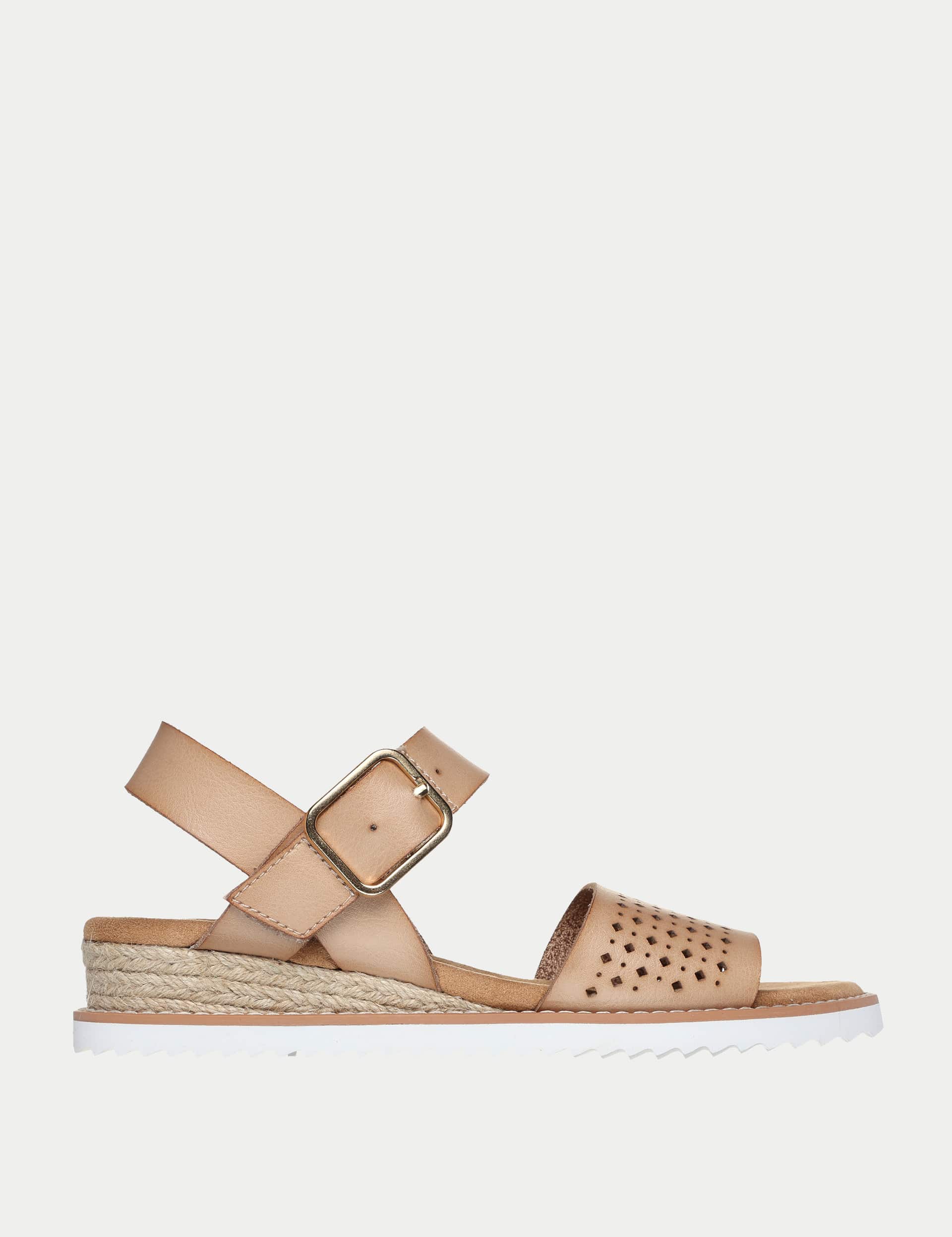 Skechers Women's Desert Kiss Sunny Flair Wedge Sandals