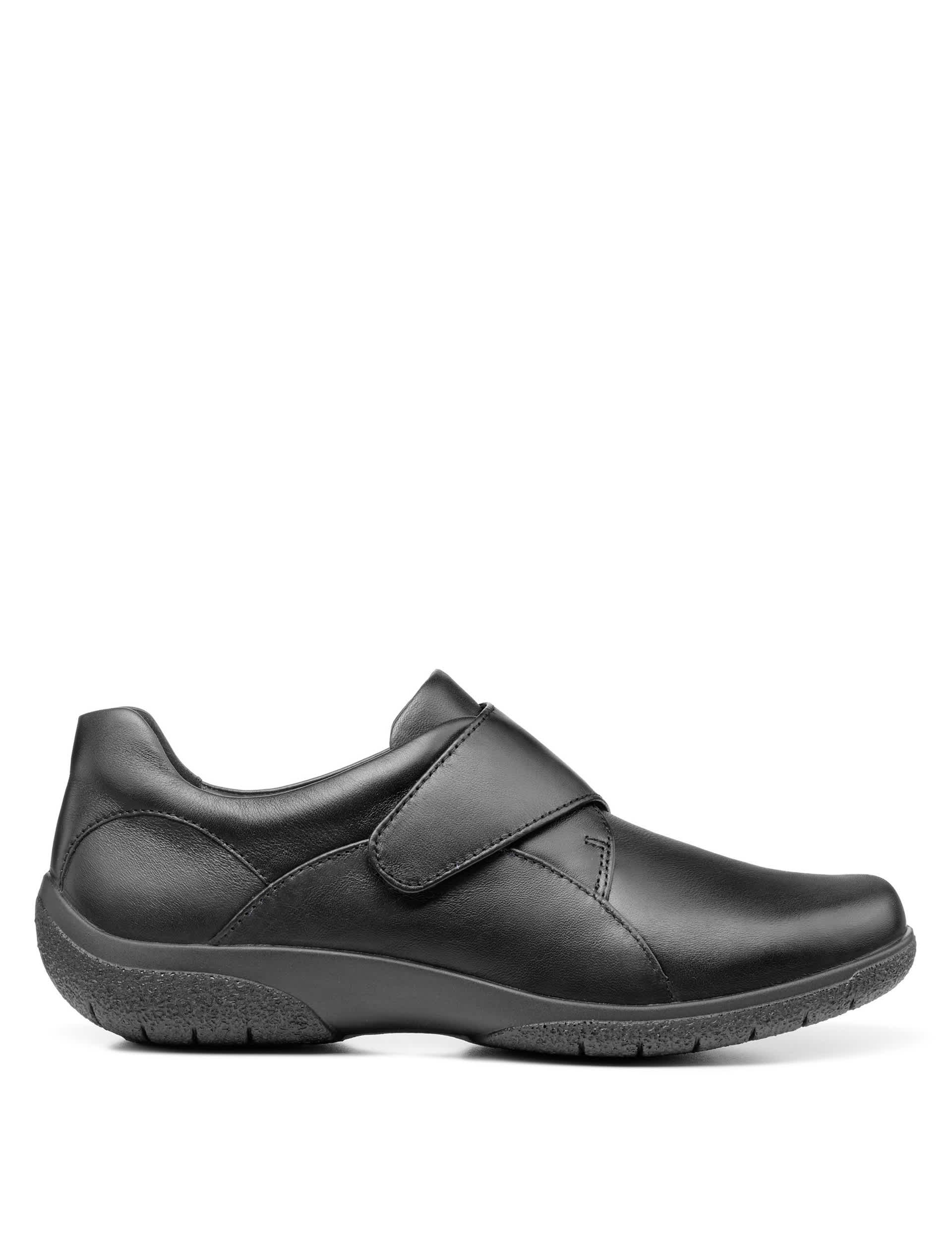 Hotter Women's Sugar II Leather Riptape Boat Shoes