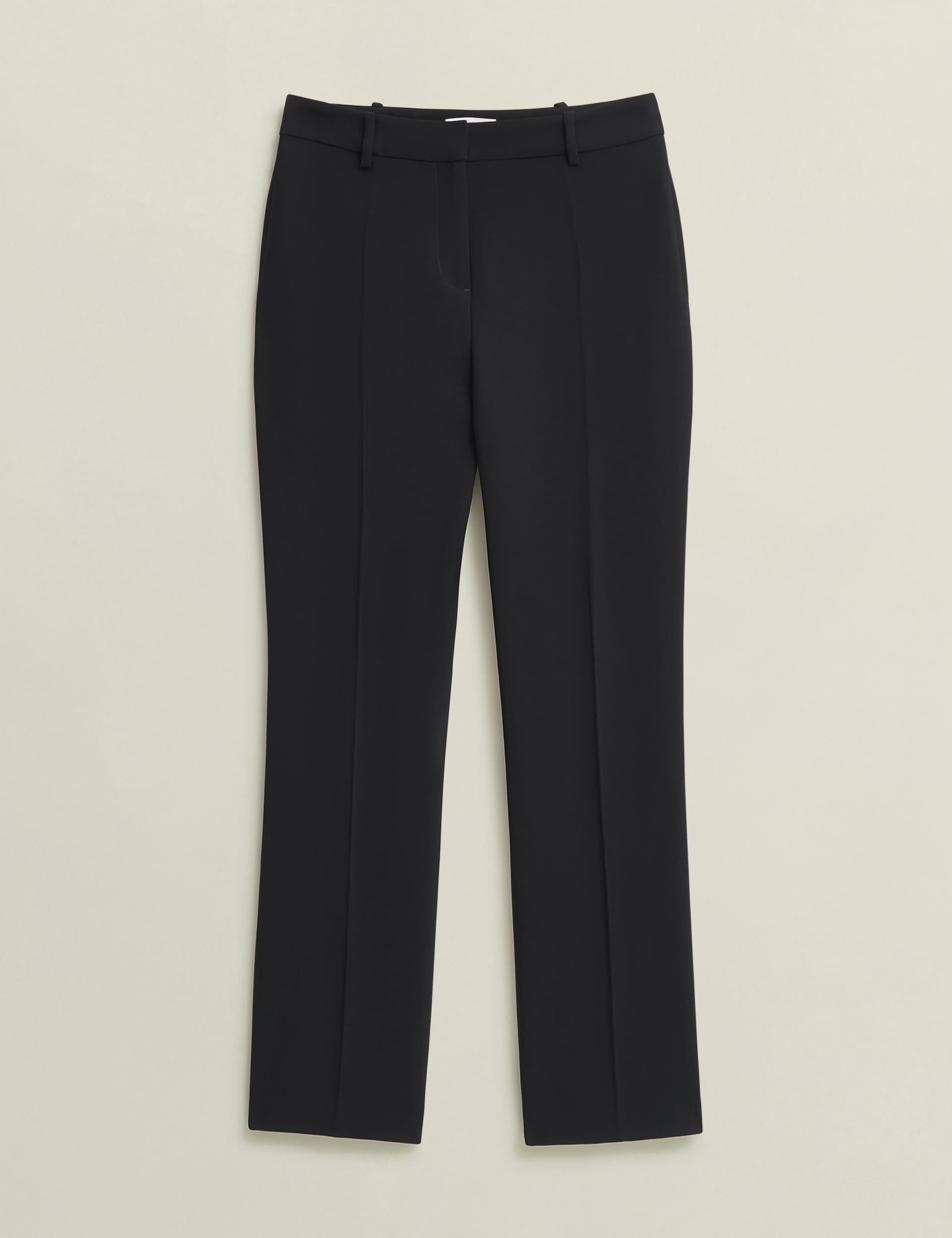 Hobbs Women's Straight Leg Trousers - 10REG - Black, Black