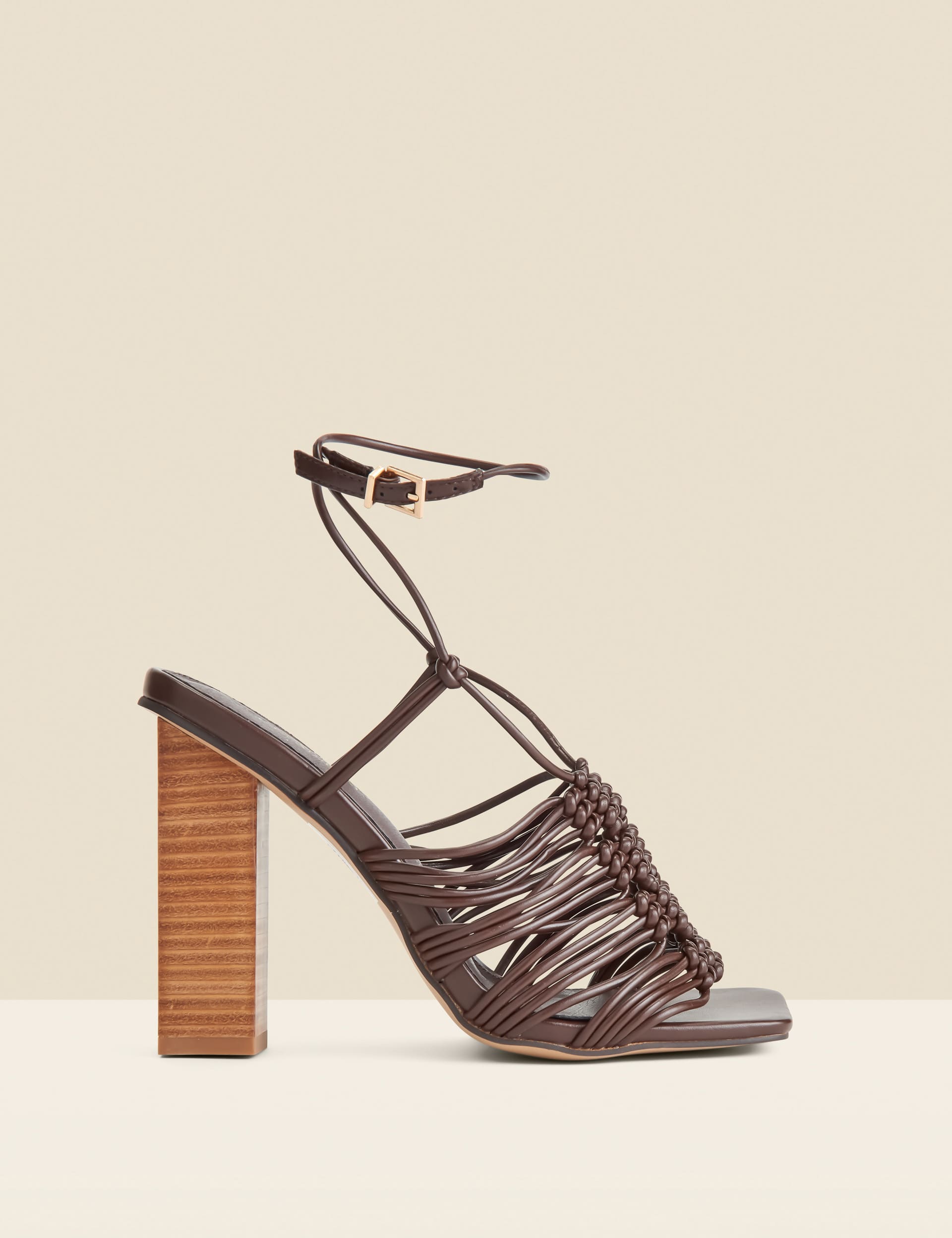 Sosandar Women's Block Heel Gladiator Sandals