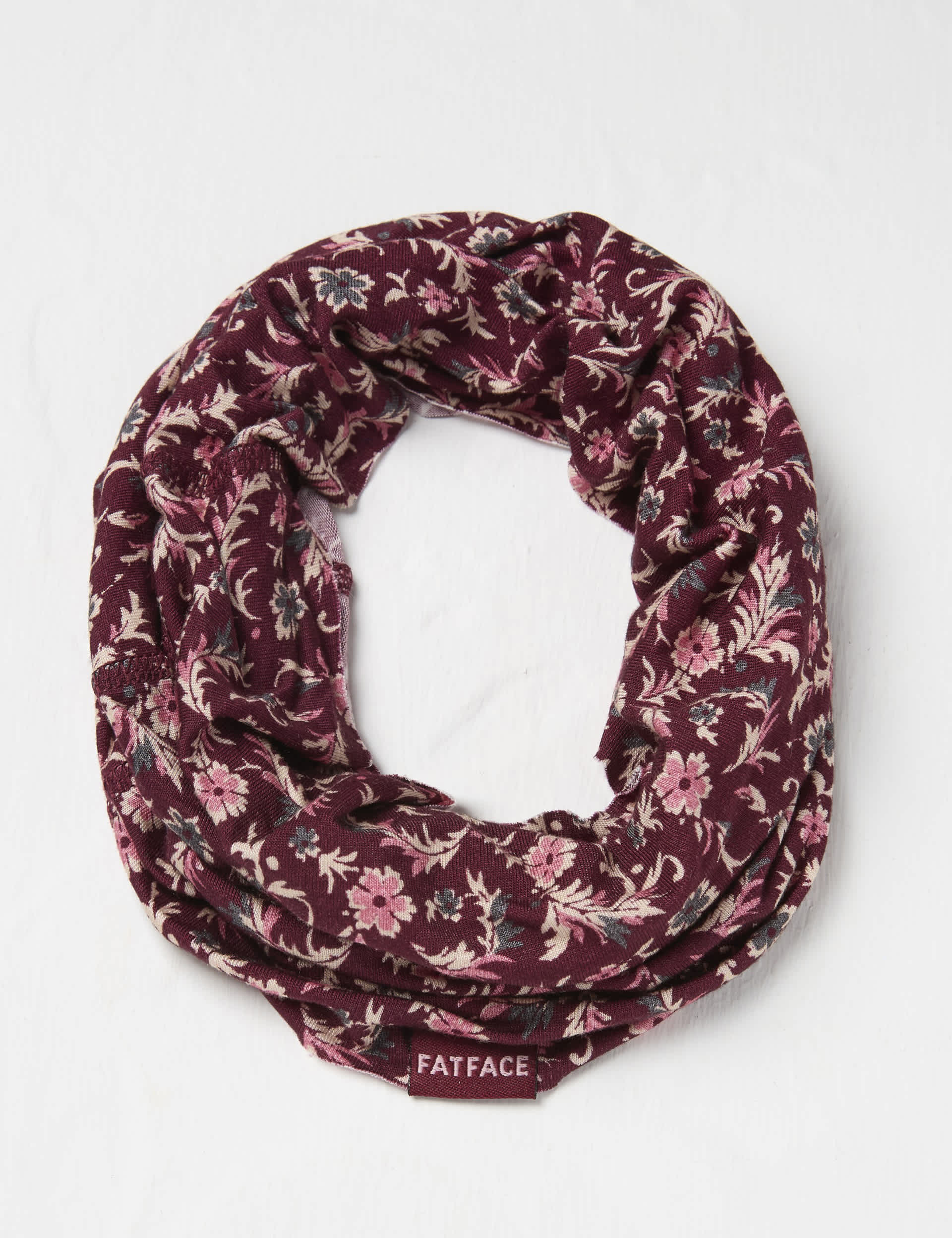 Fatface Women's Floral Snood - Red Mix, Red Mix