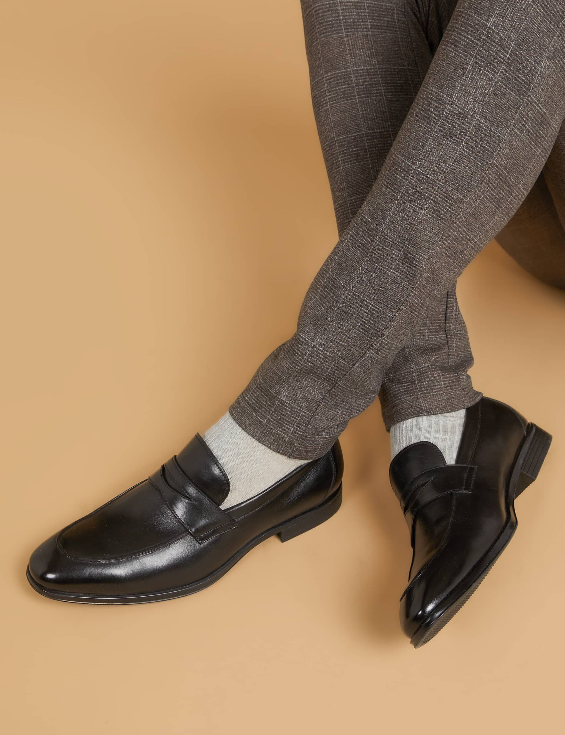 Jones Bootmaker Women's Leather Slip-On Loafers