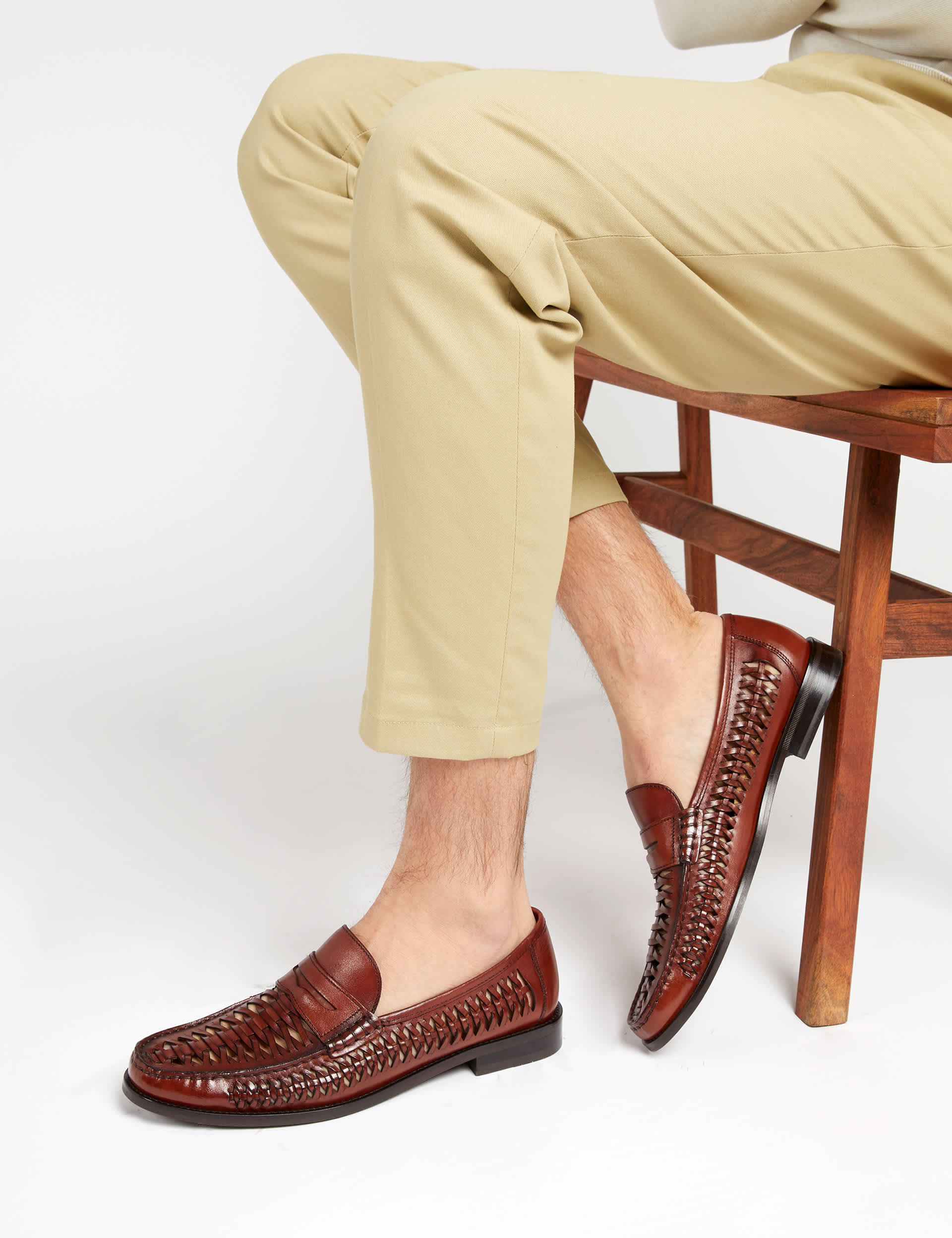 Jones Bootmaker Women's Leather Slip-On Loafers